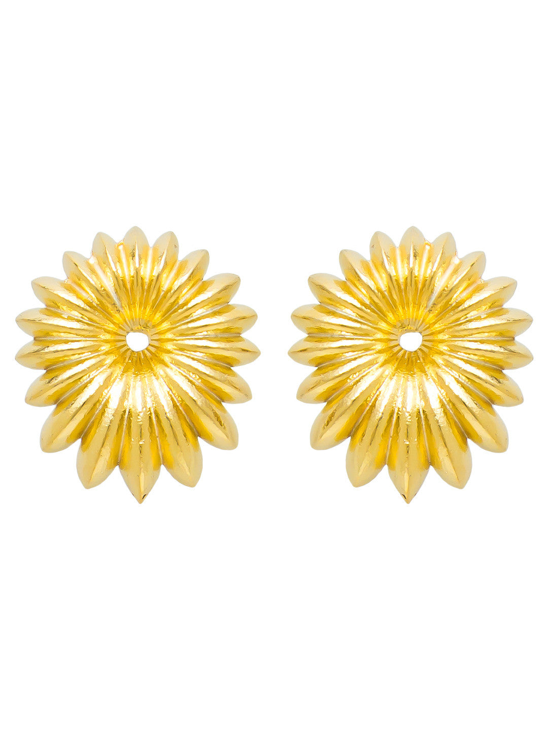 14k Gold Plated Dome Studs