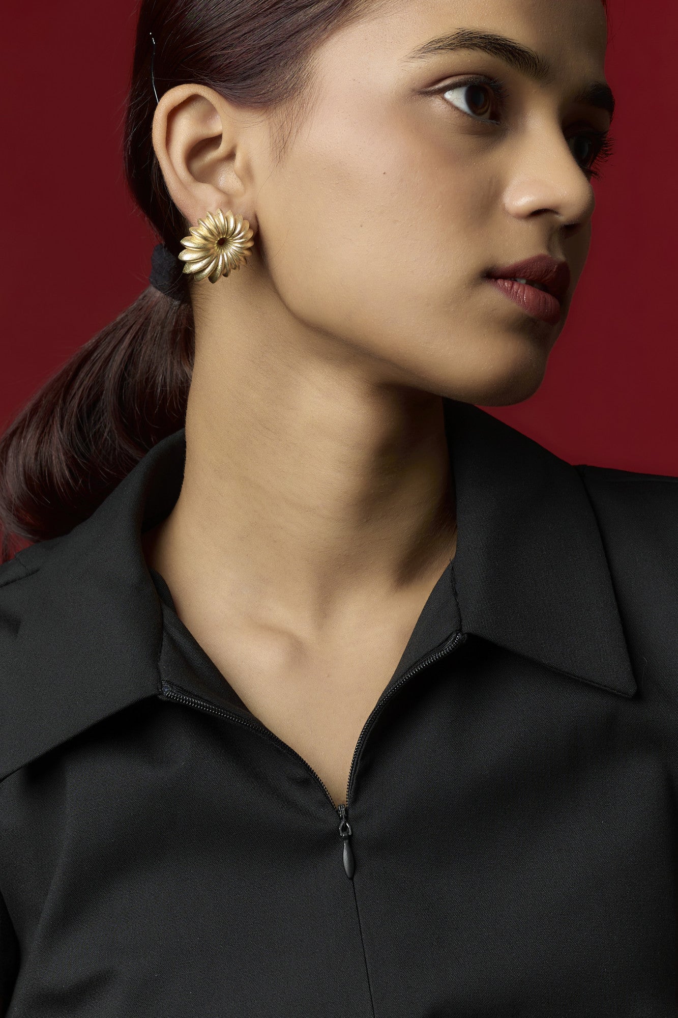 14k Gold Plated Dome Studs