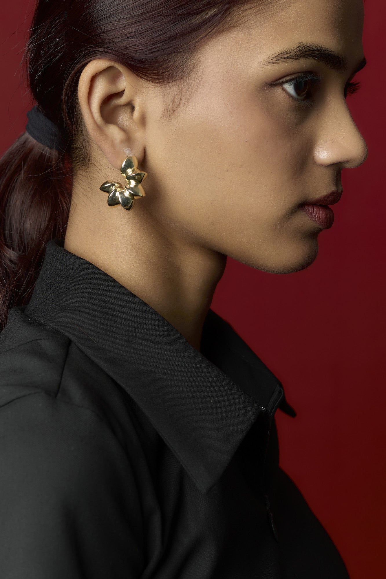 14k Gold Plated Twisted Hoops