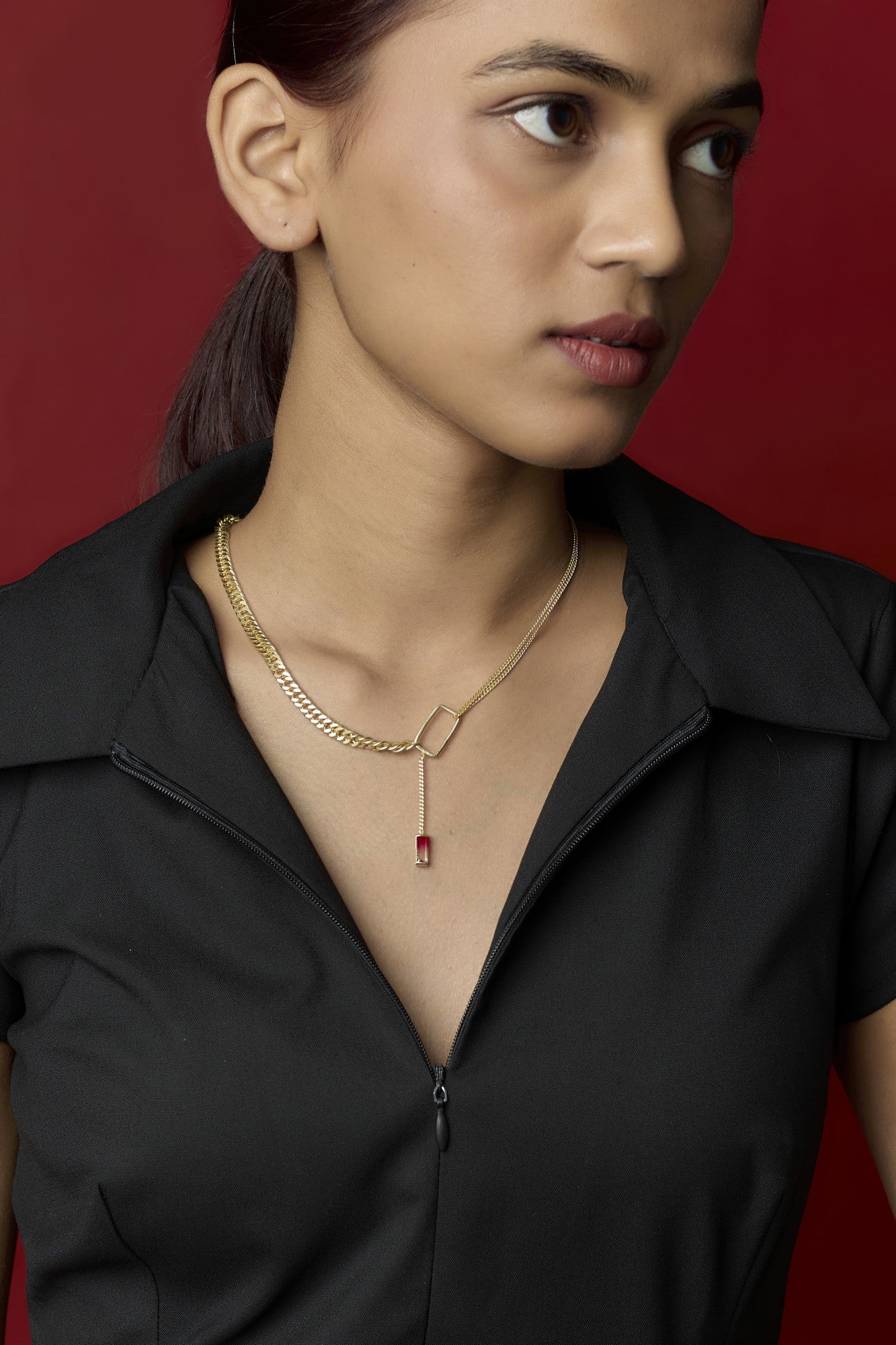 14k Gold Plated Necklace.