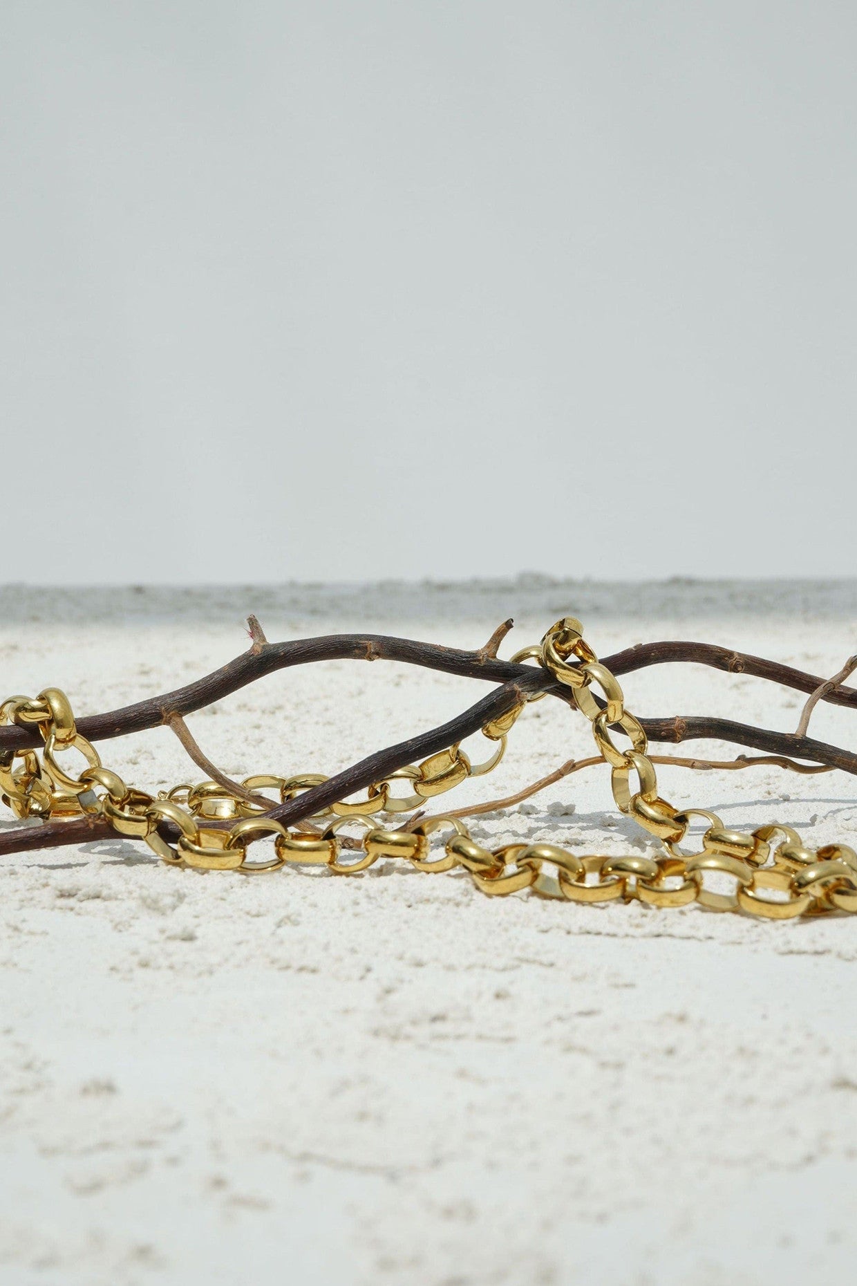 18kt Gold Plated Mini Hoop Necklace