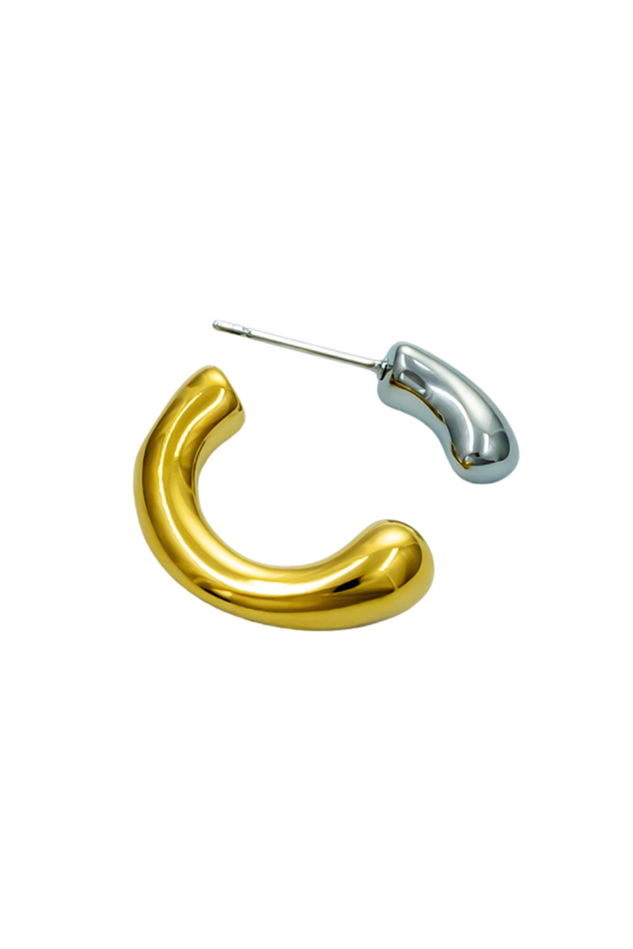 18kt Gold Plated Beaded Hoops