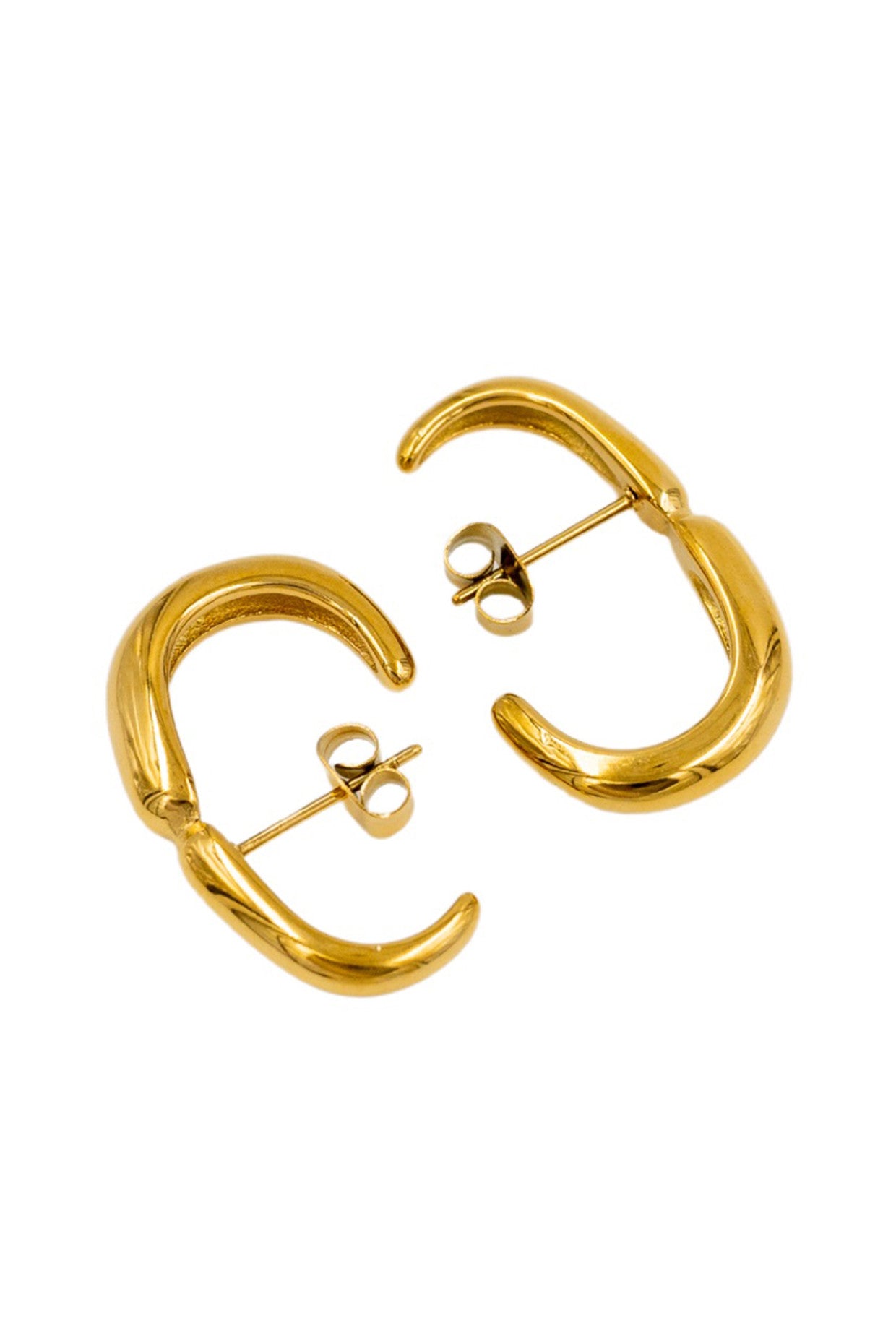 18kt Gold Plated Huggies