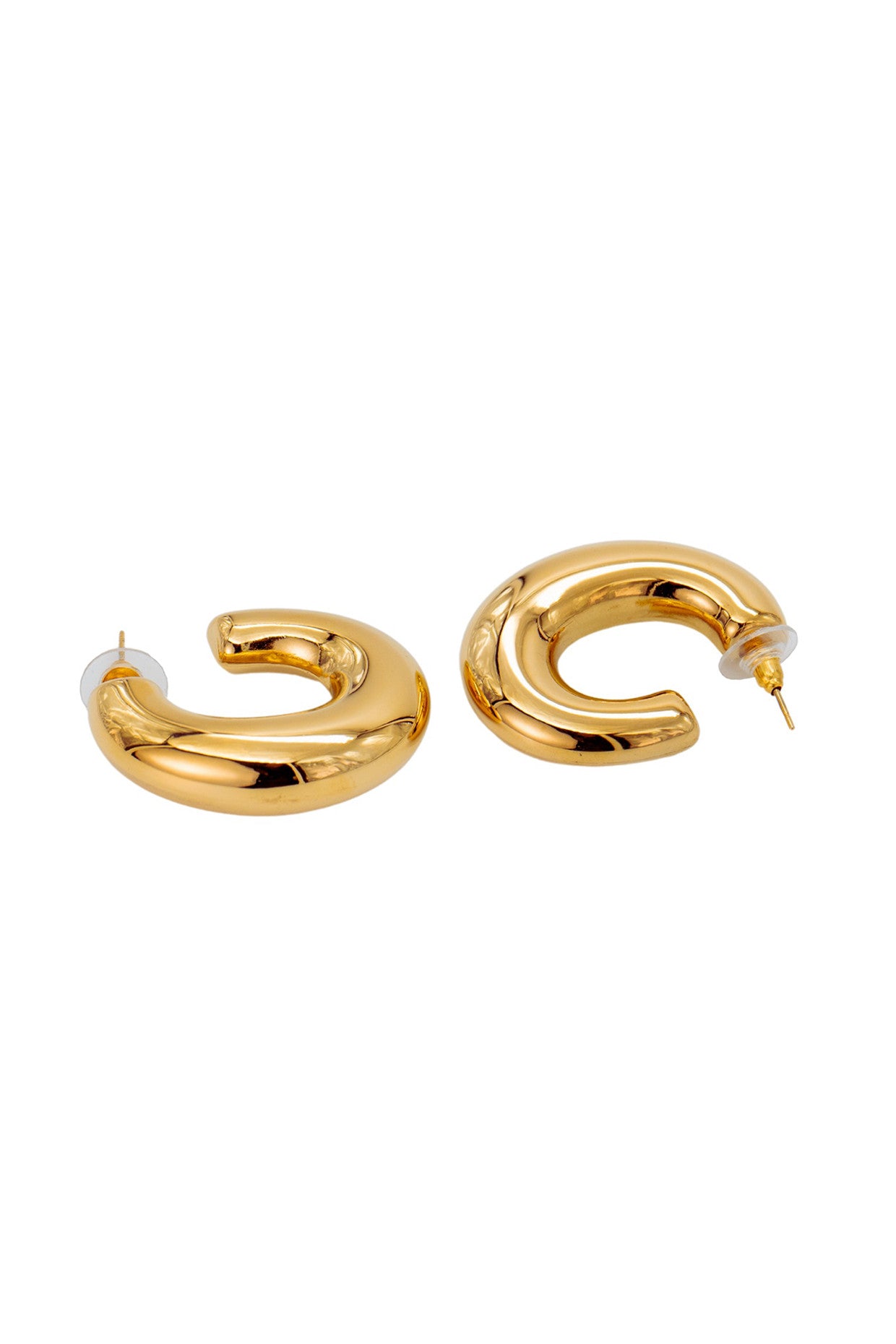 18kt Gold Plated Everyday Hoops