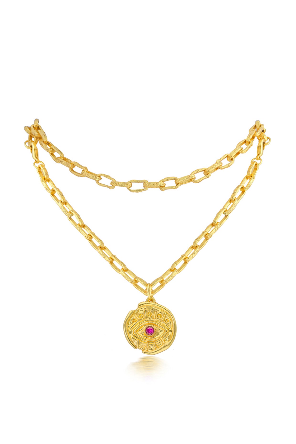 18kt Gold Plated Layered Necklace