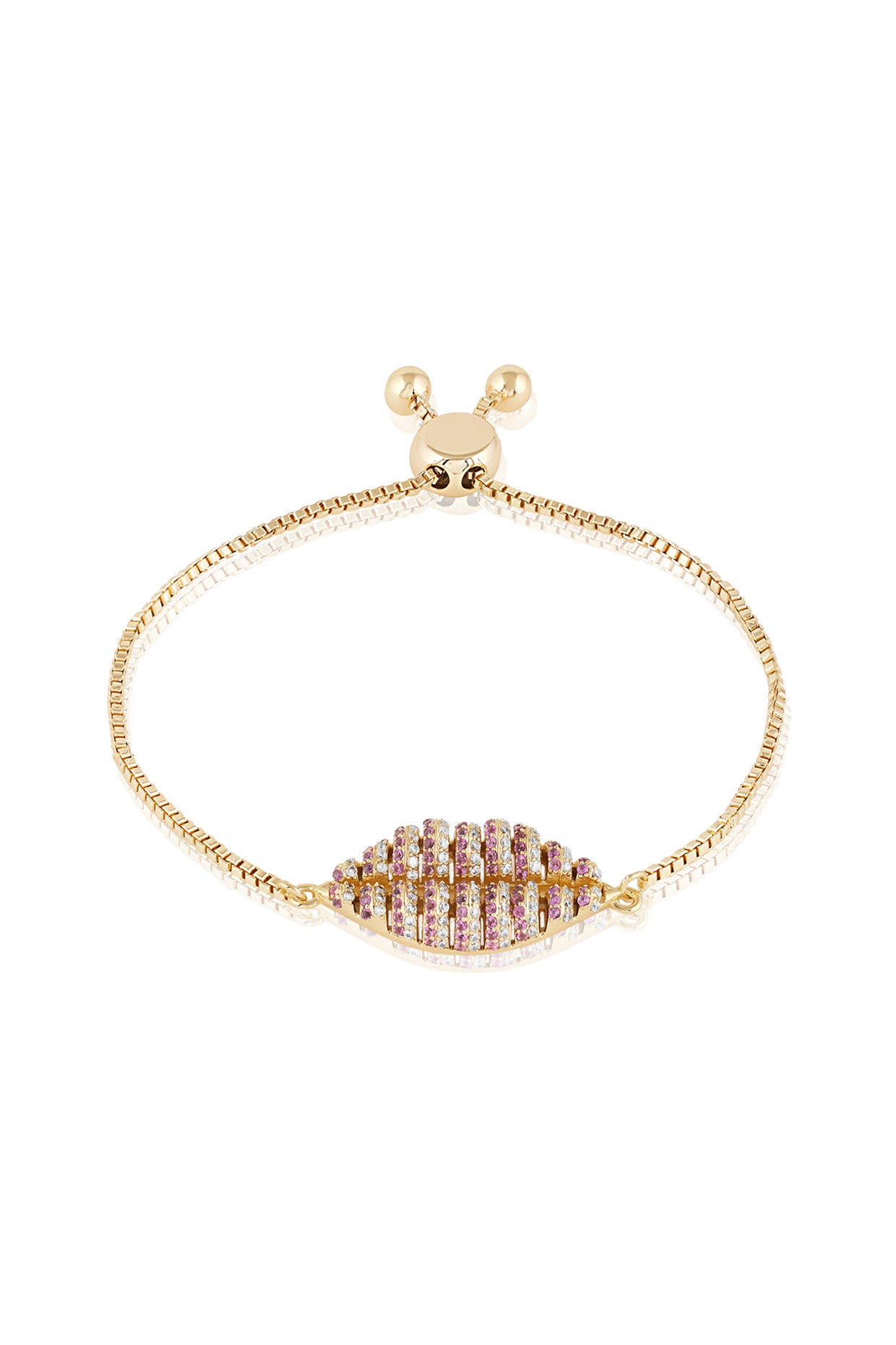 18Kt Gold Plated Party Pout Bolo Bracelet