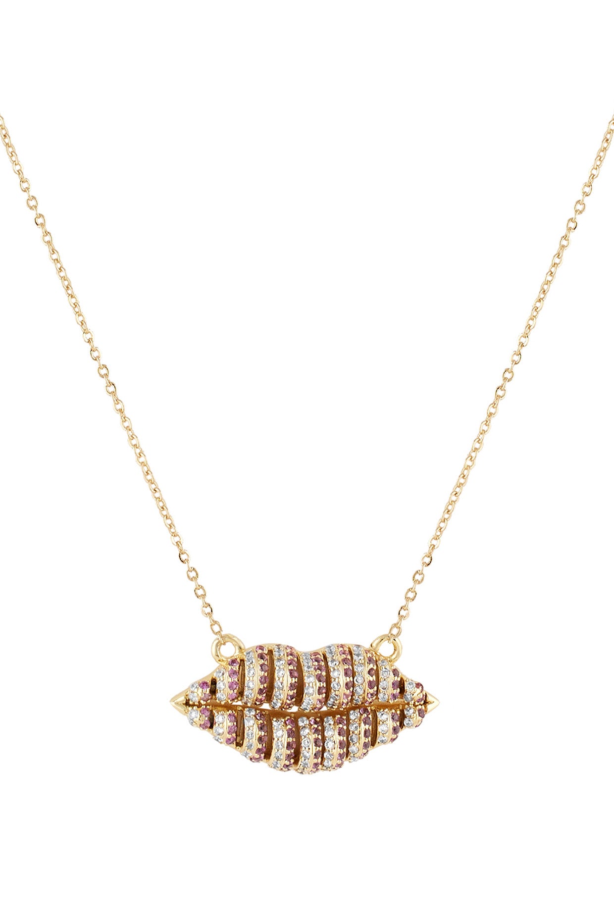 18Kt Gold Plated Party Pout Necklace