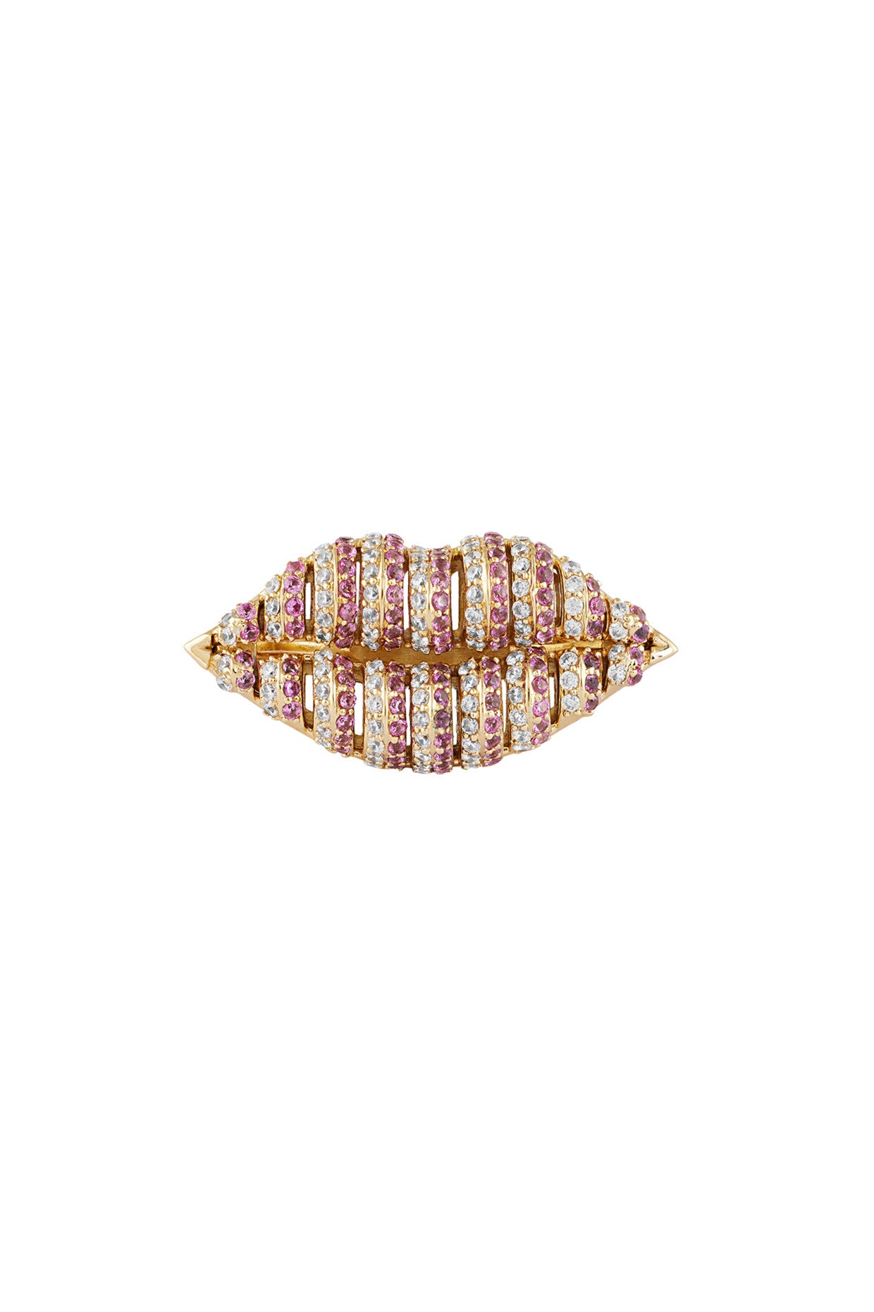 18Kt Gold Plated Party Pout Ring