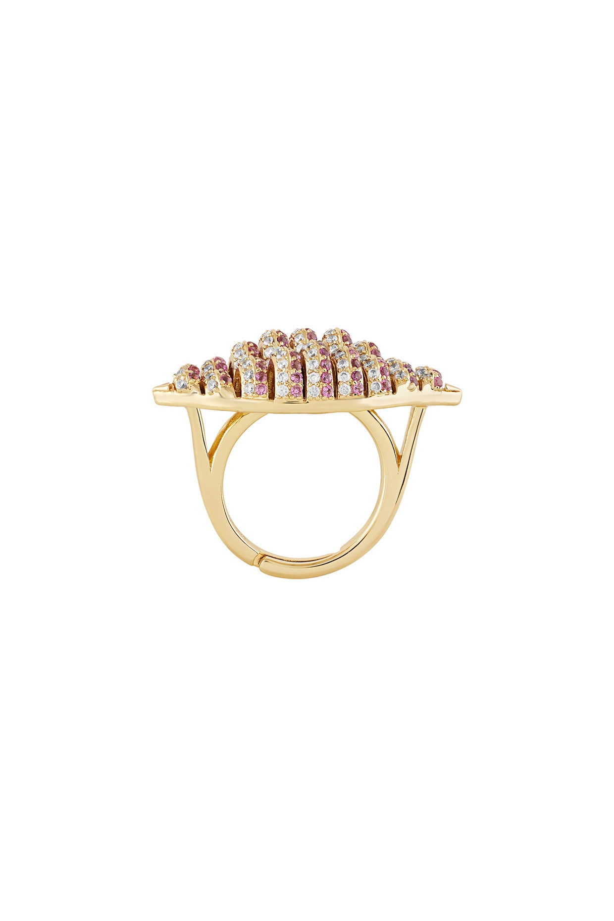 18Kt Gold Plated Party Pout Ring