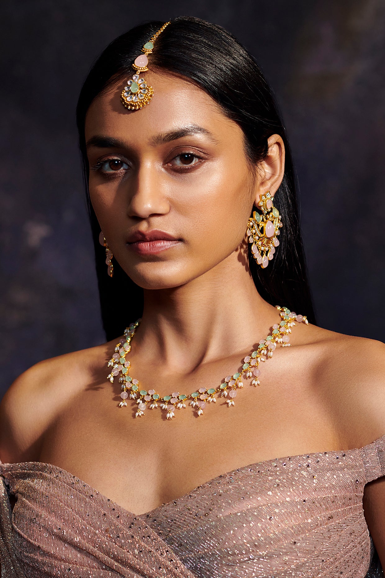 22kt Stones Hymns Of Springtime Headpiece