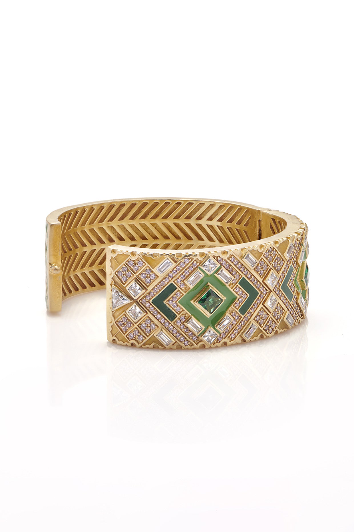 22kt Gold Plated Rumeli Bangle