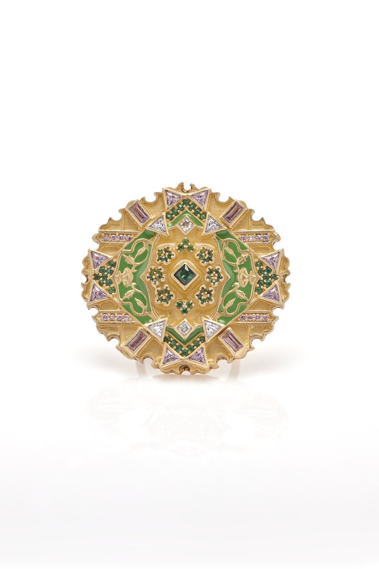 22kt Gold Plated Rumeli Ring