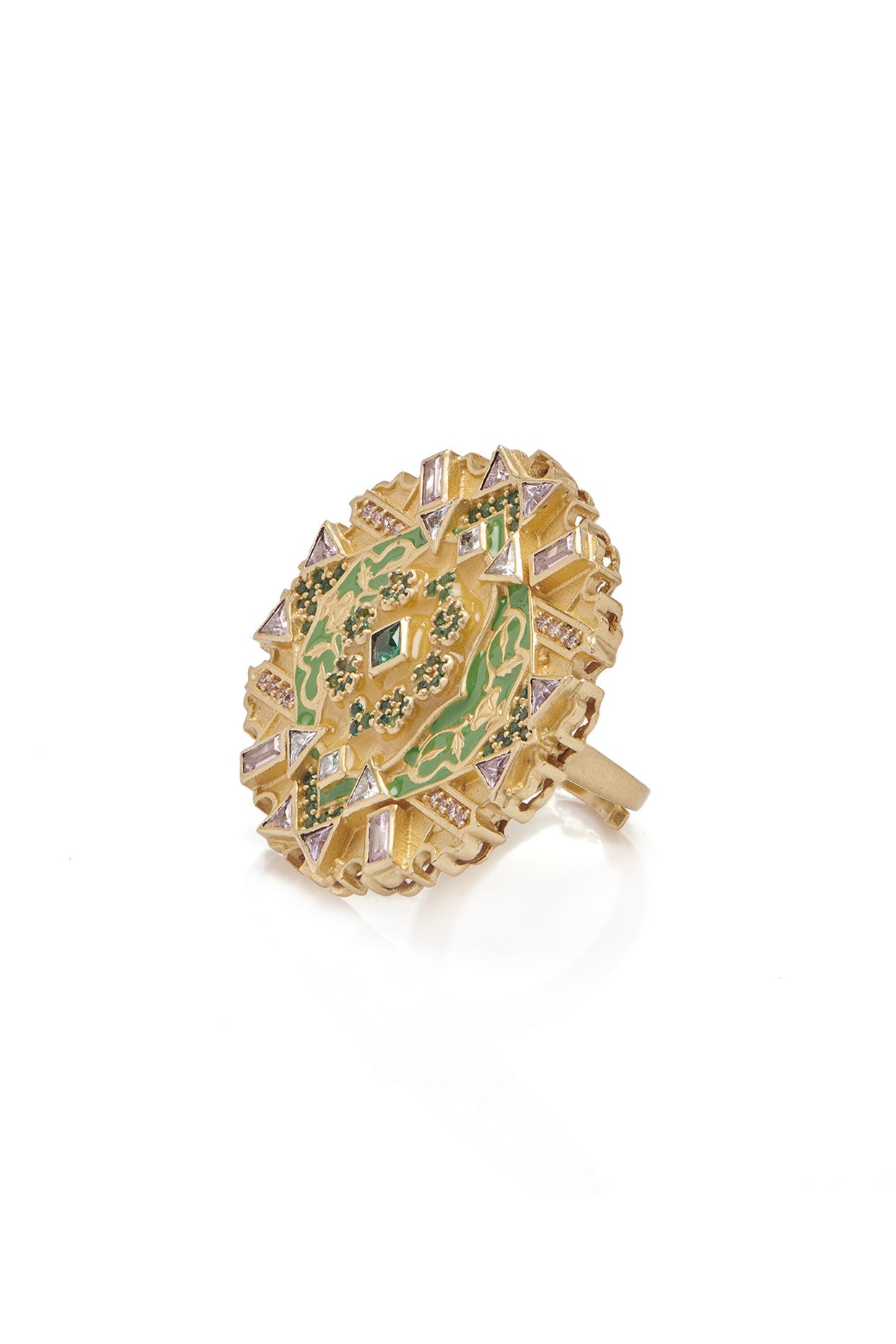 22kt Gold Plated Rumeli Ring