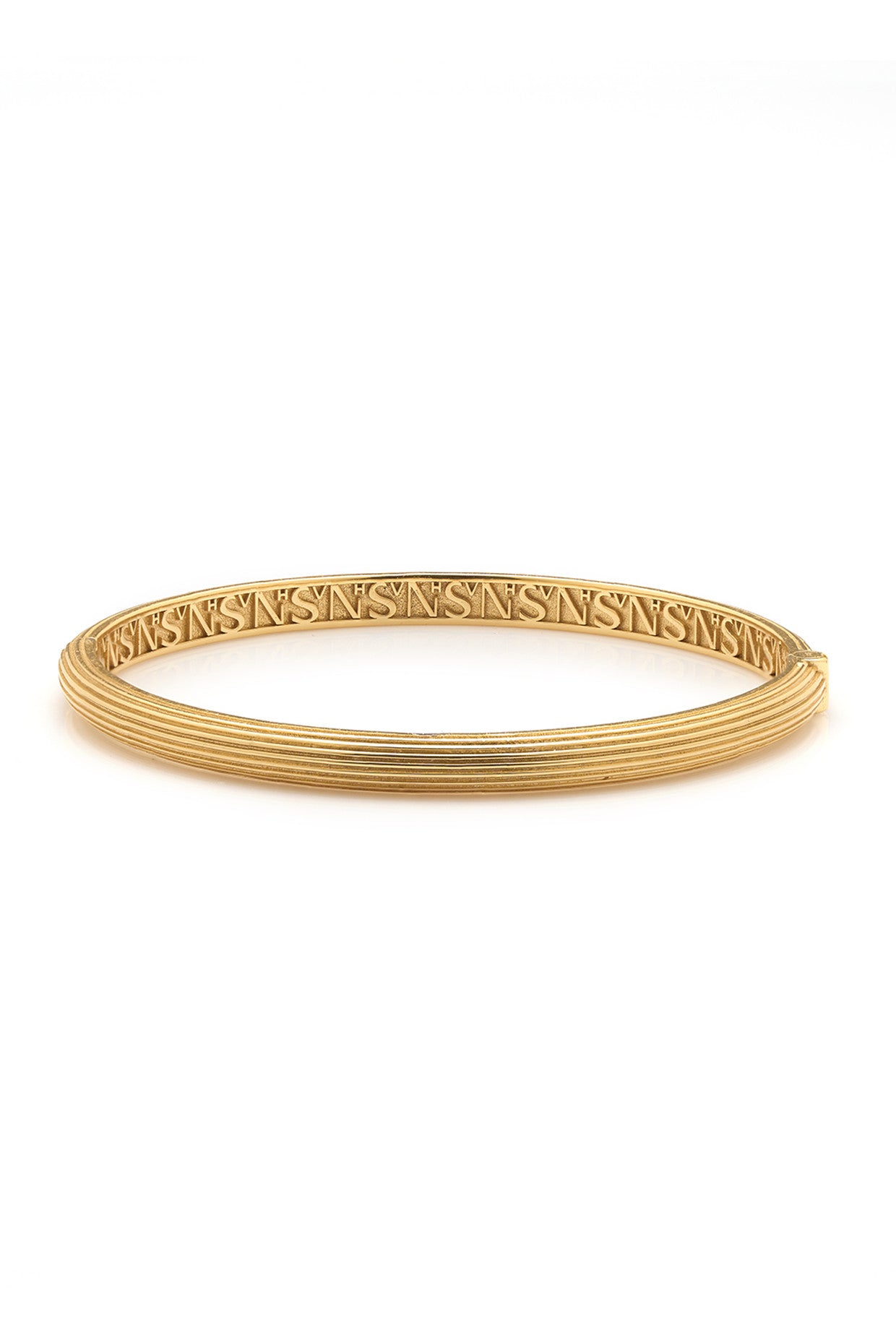 22kt Gold Plated Numisma Gold Bangle