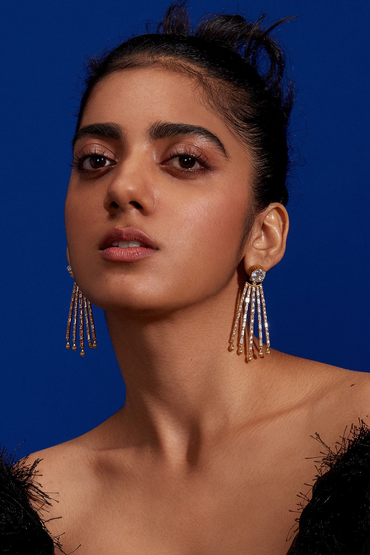 22kt Gold Plated Numisma Stardust Earrings