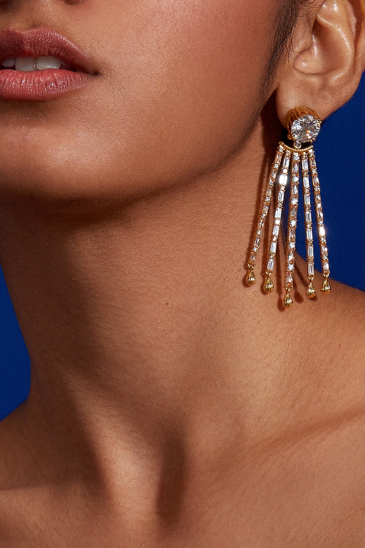 22kt Gold Plated Numisma Stardust Earrings