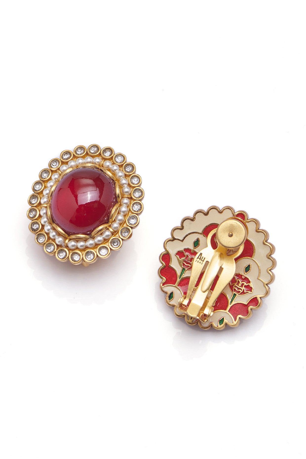 22kt Gold Plated Parisa Studs Earrings