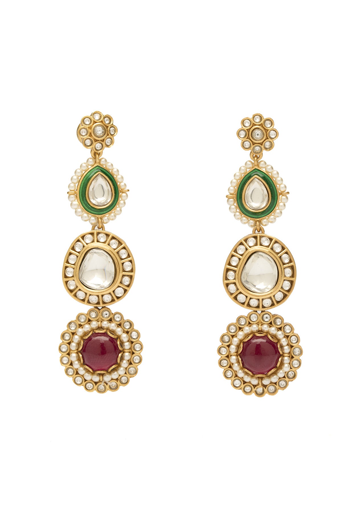 22kt Gold Plated Pakeezah Danglers