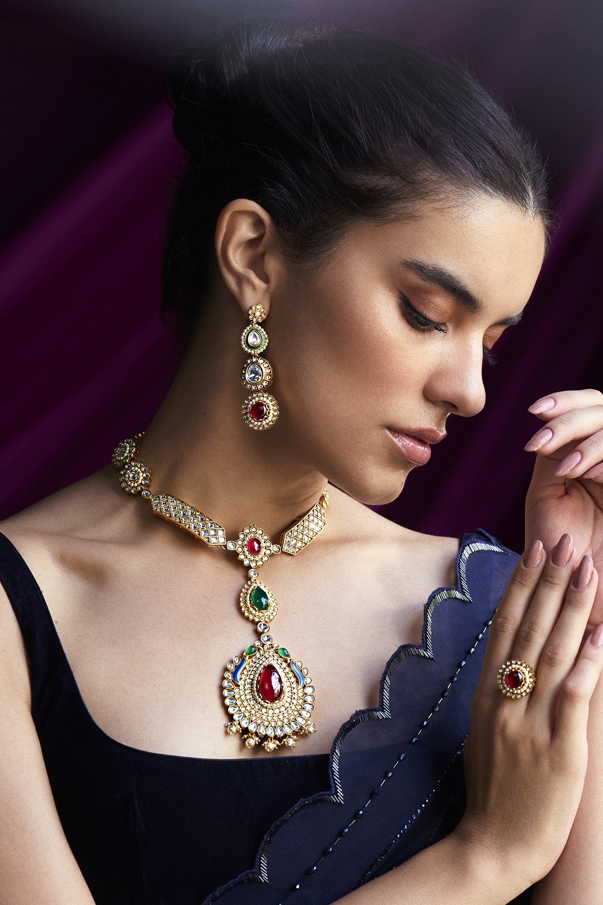 22kt Gold Plated Pakeezah Danglers