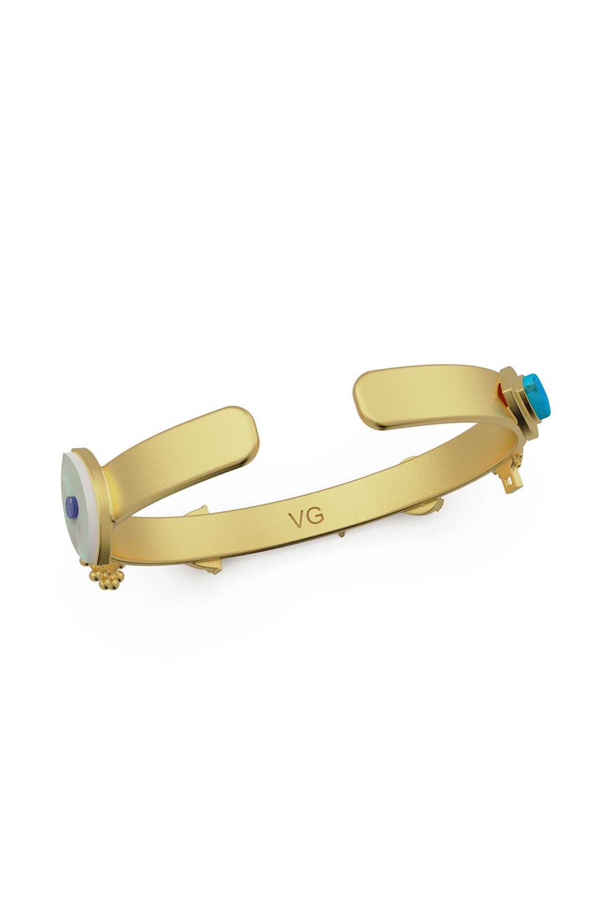 22kt Gold Plated Cuff Bangle
