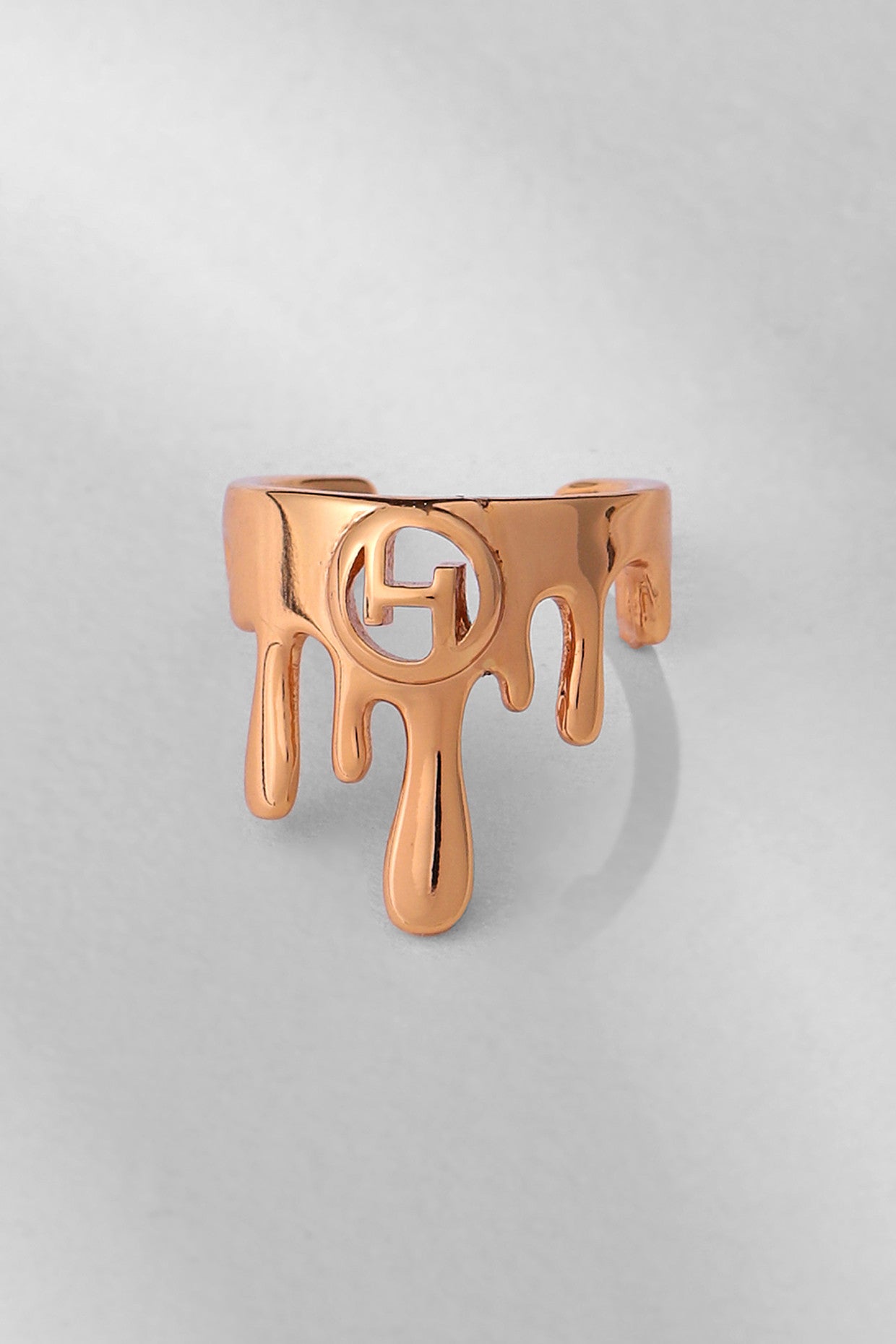 22kt Gold Plated Drip Ring