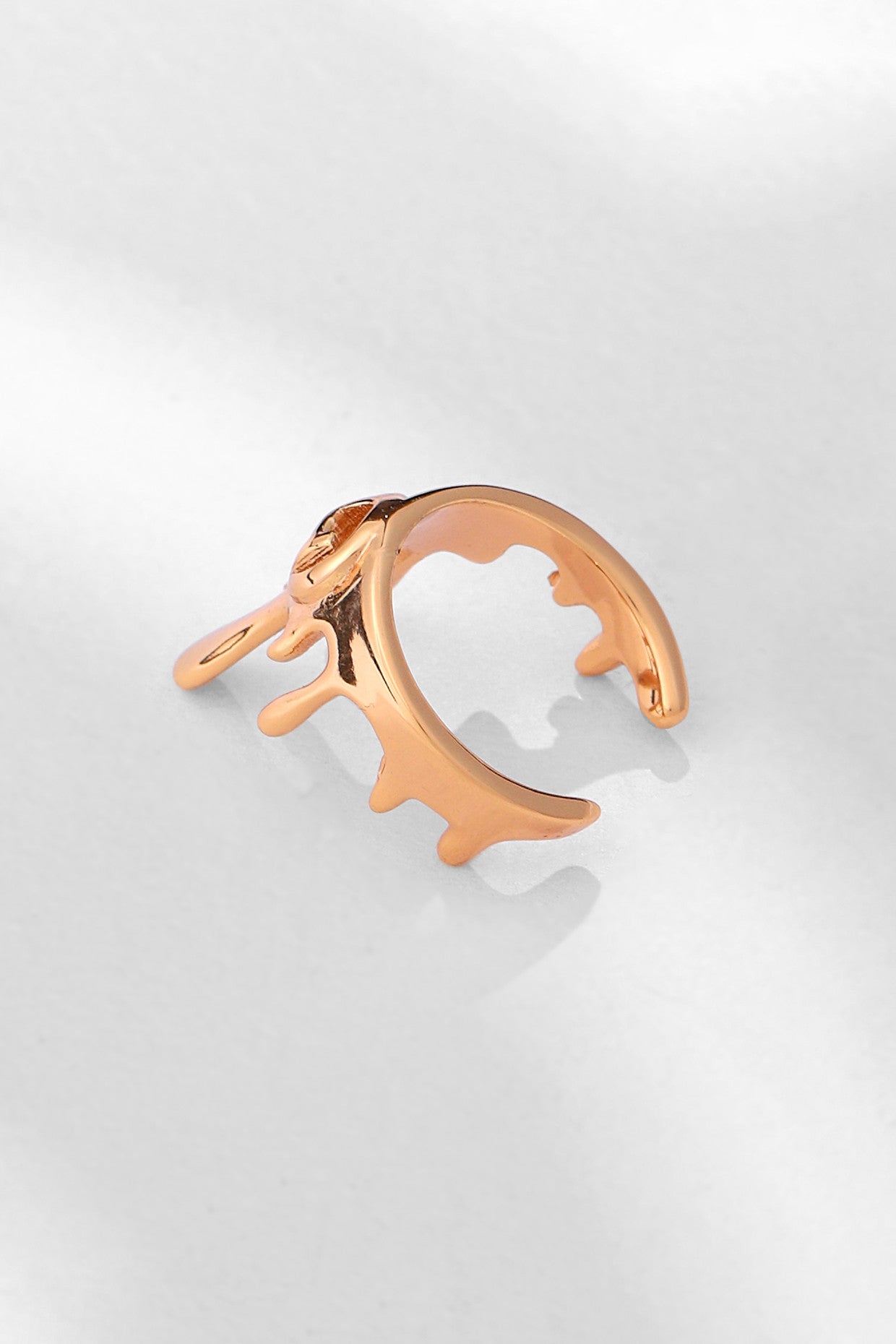 22kt Gold Plated Drip Ring