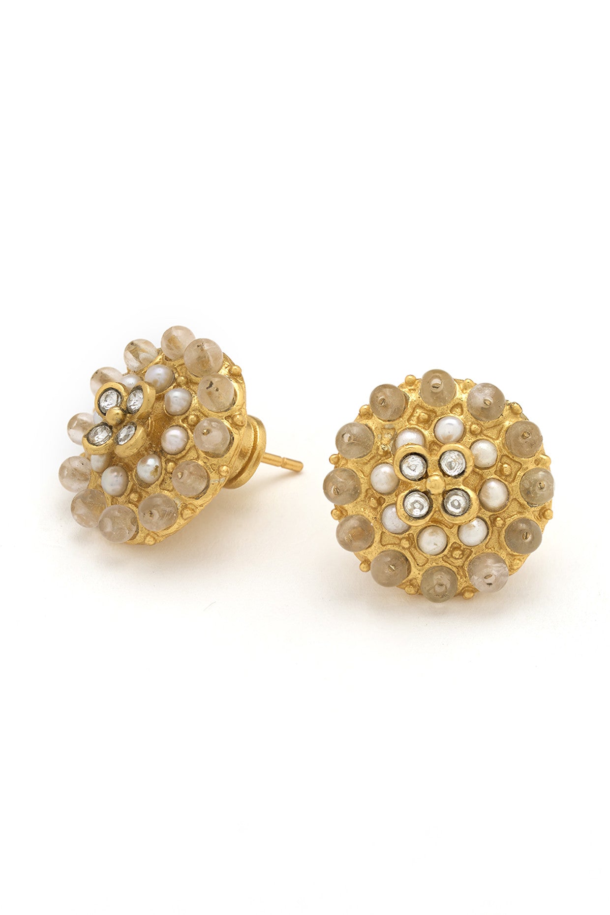 22kt Gold Plated Gulmohar Blush Drops