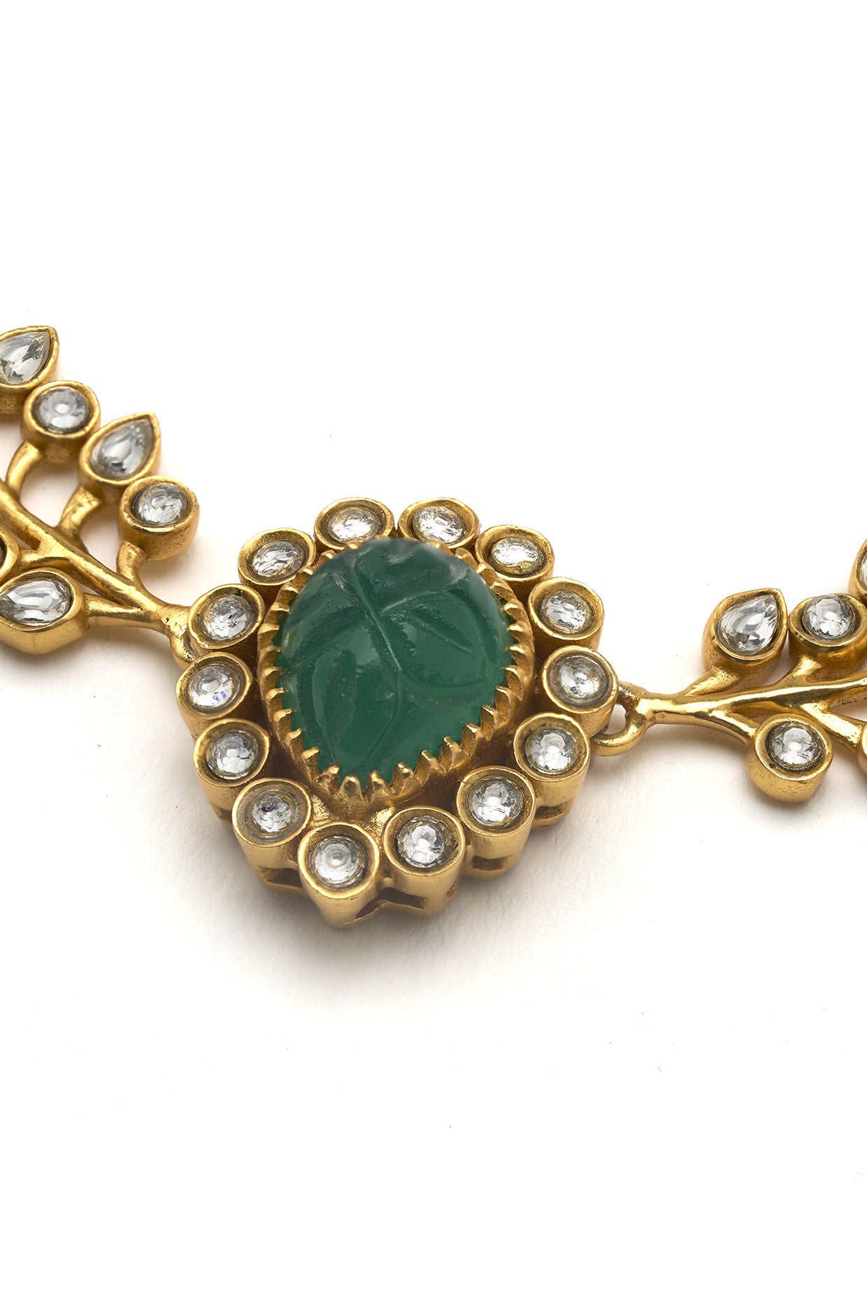 22kt Gold Plated Rosa Dainty Necklace