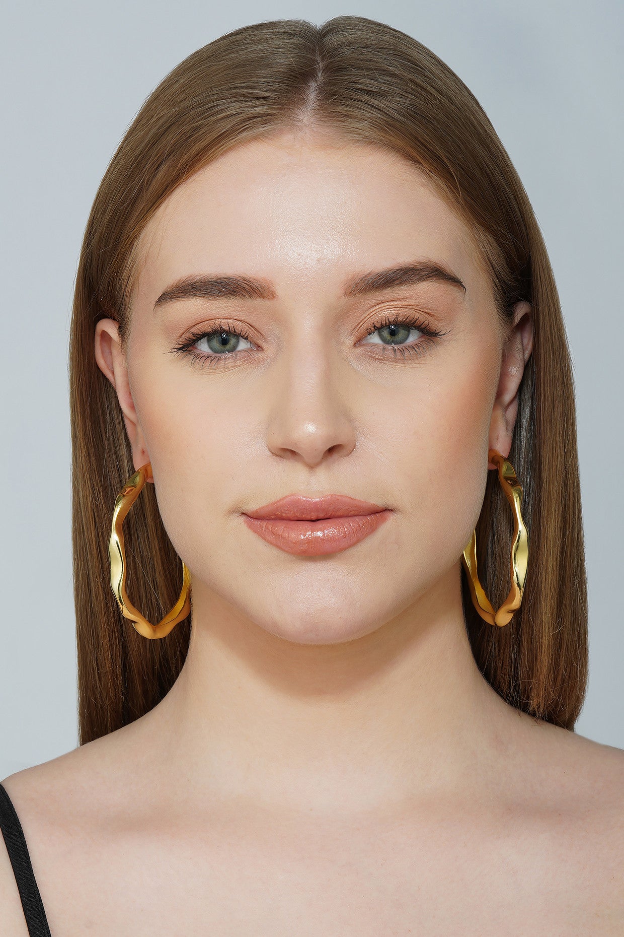 22kt Gold Plated Hoop Earrings