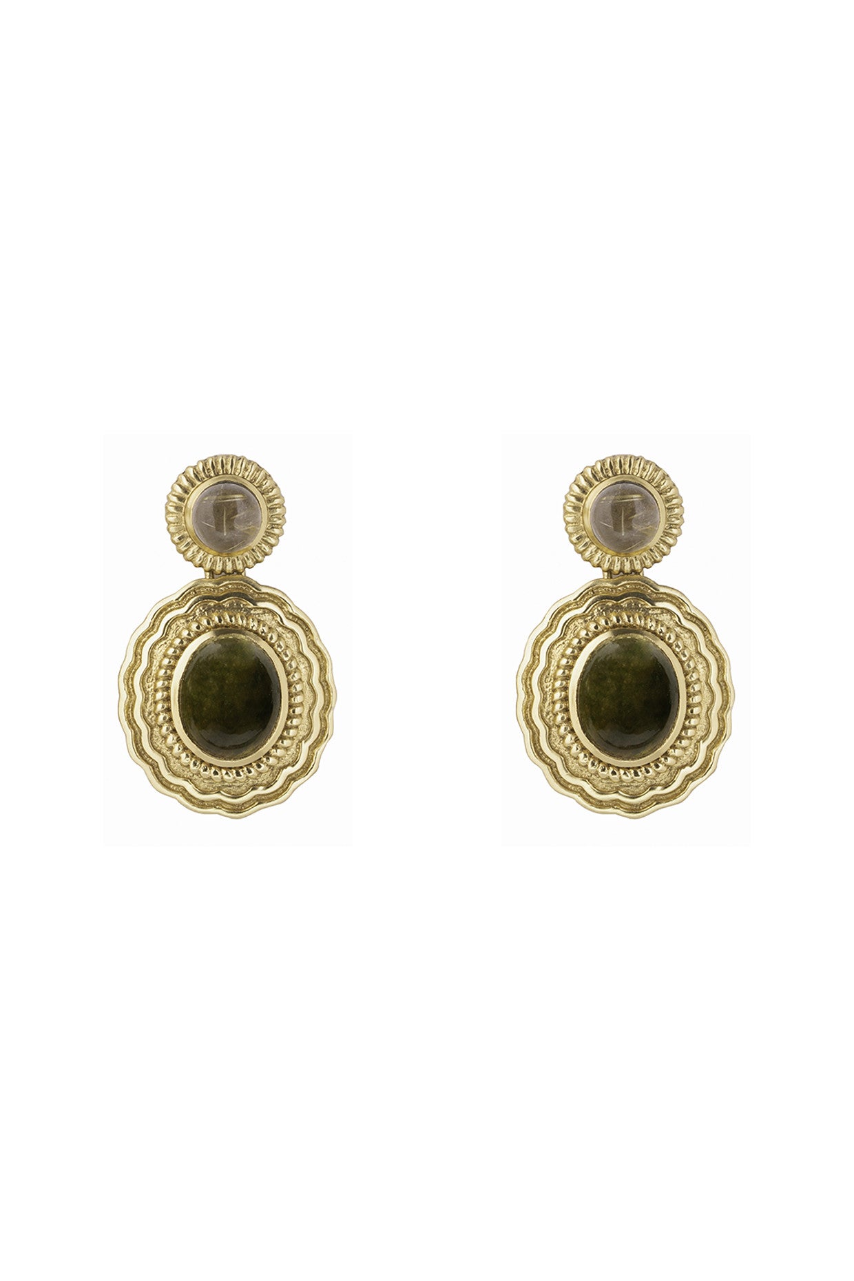 22kt Gold Plated Azra Miniature Earrings