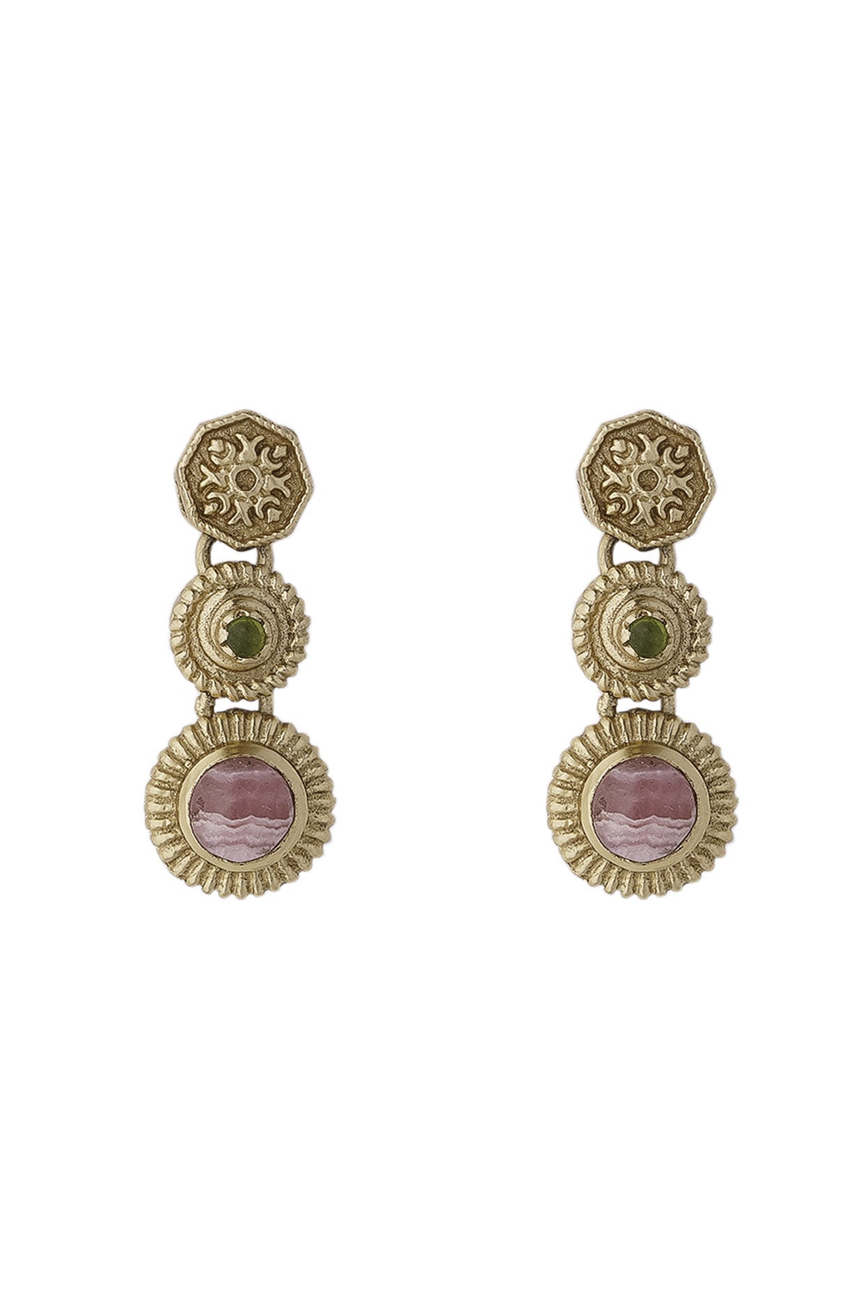 22kt Gold Plated Azra Classic Drop Earrings