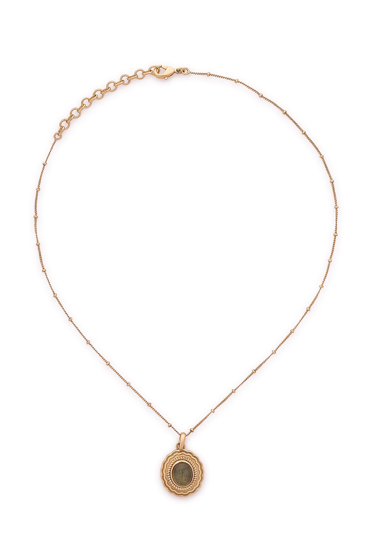 22kt Gold Plated Azra Sleek Necklace