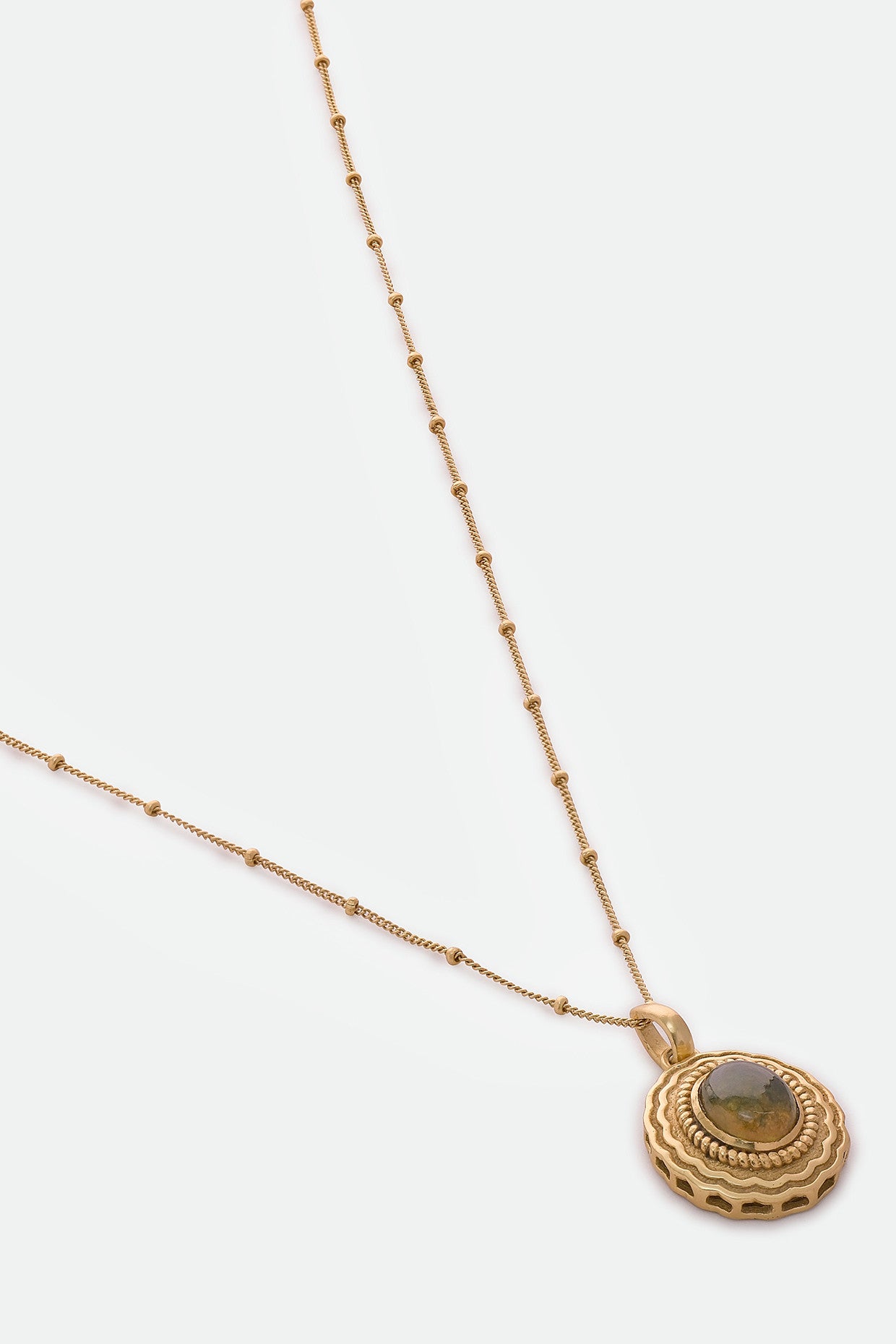 22kt Gold Plated Azra Sleek Necklace