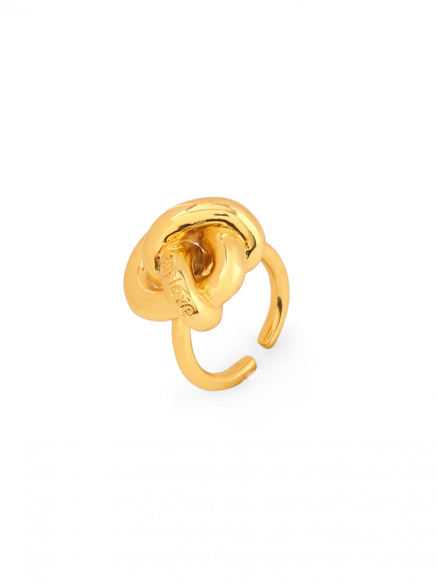 22kt Gold Plated Knot Ring