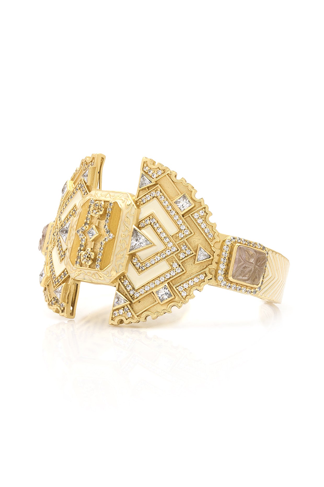 22kt Gold Plated Amelia Cuff