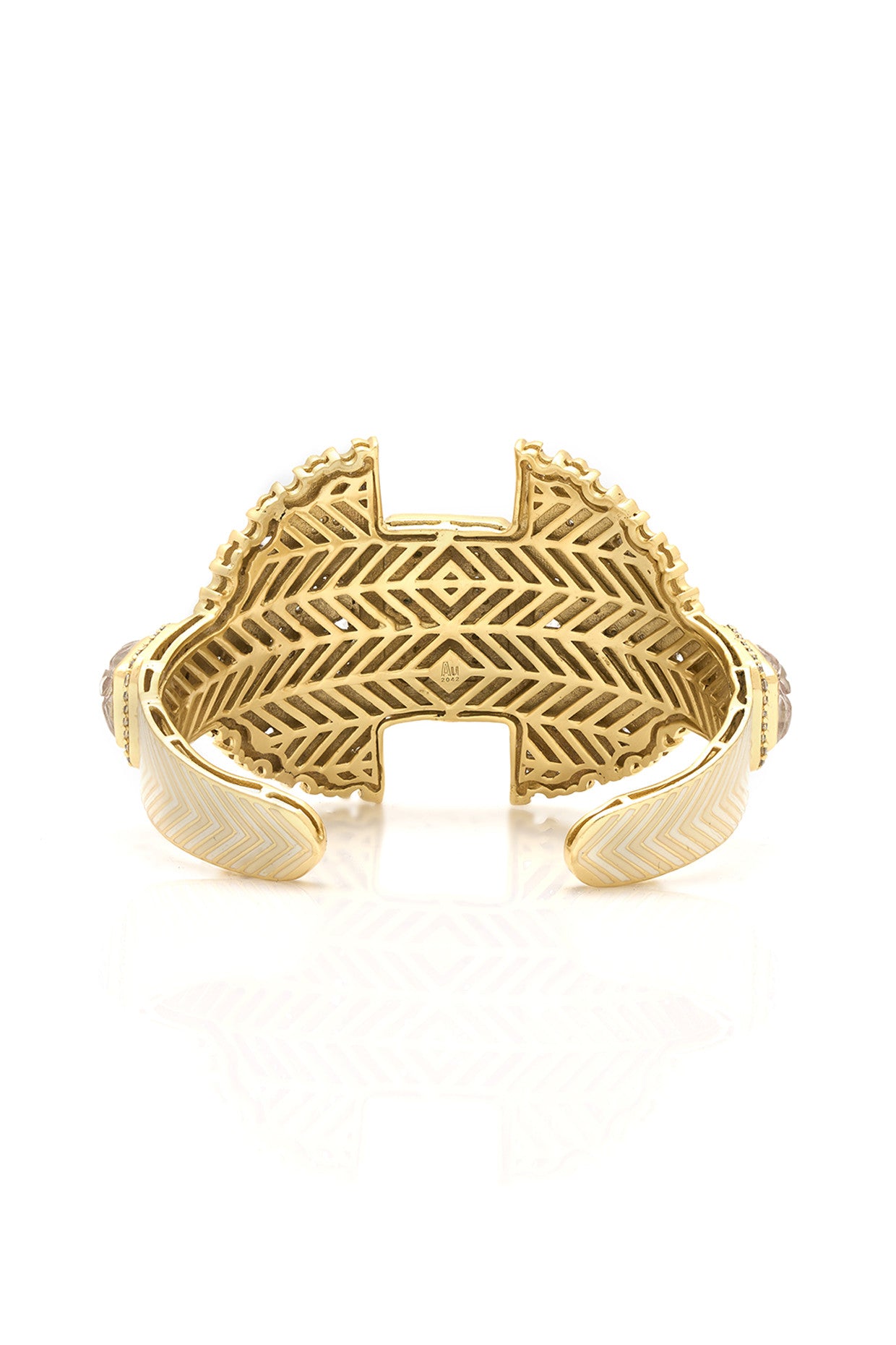 22kt Gold Plated Amelia Cuff