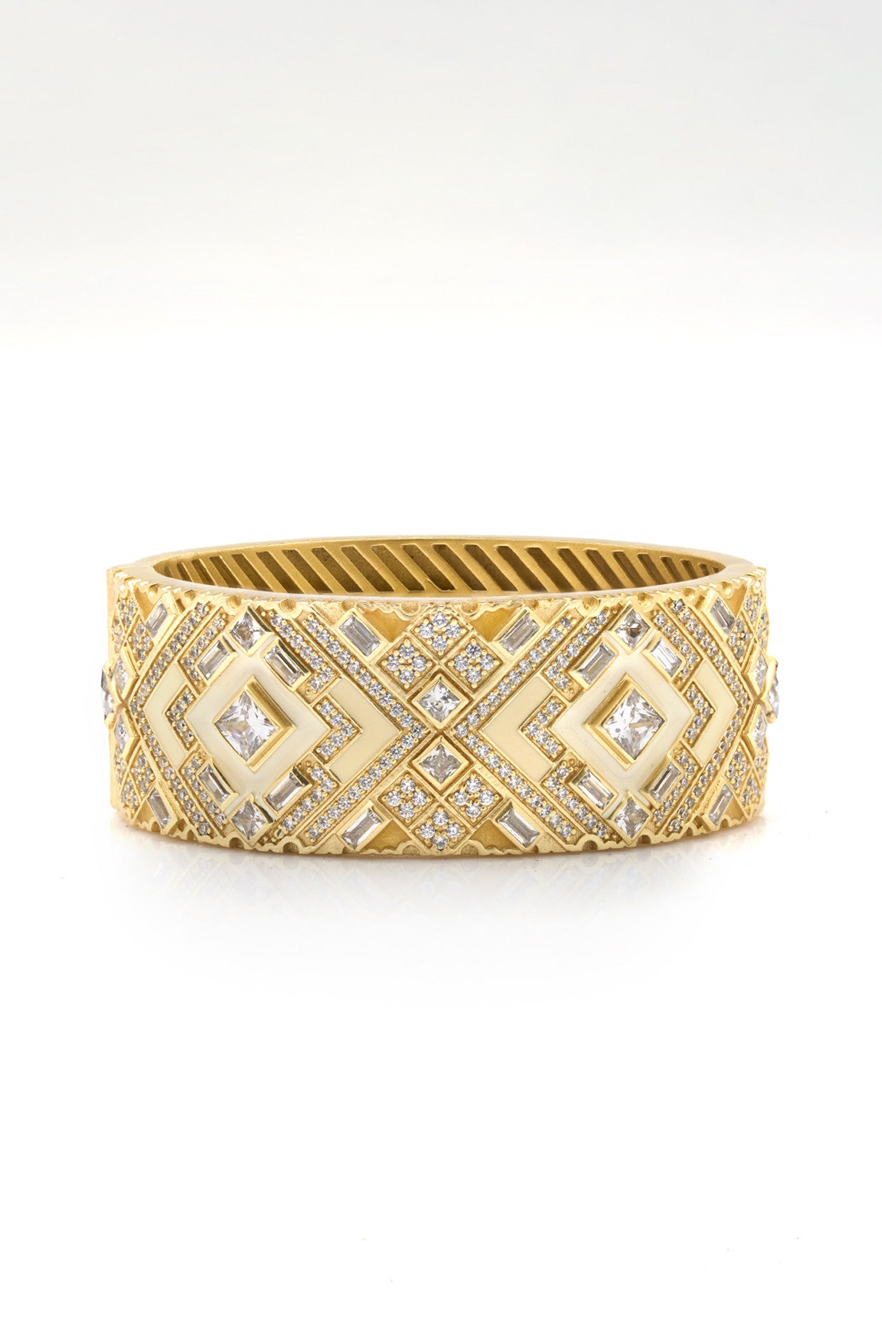 22kt Gold Plated Amelia Bangle