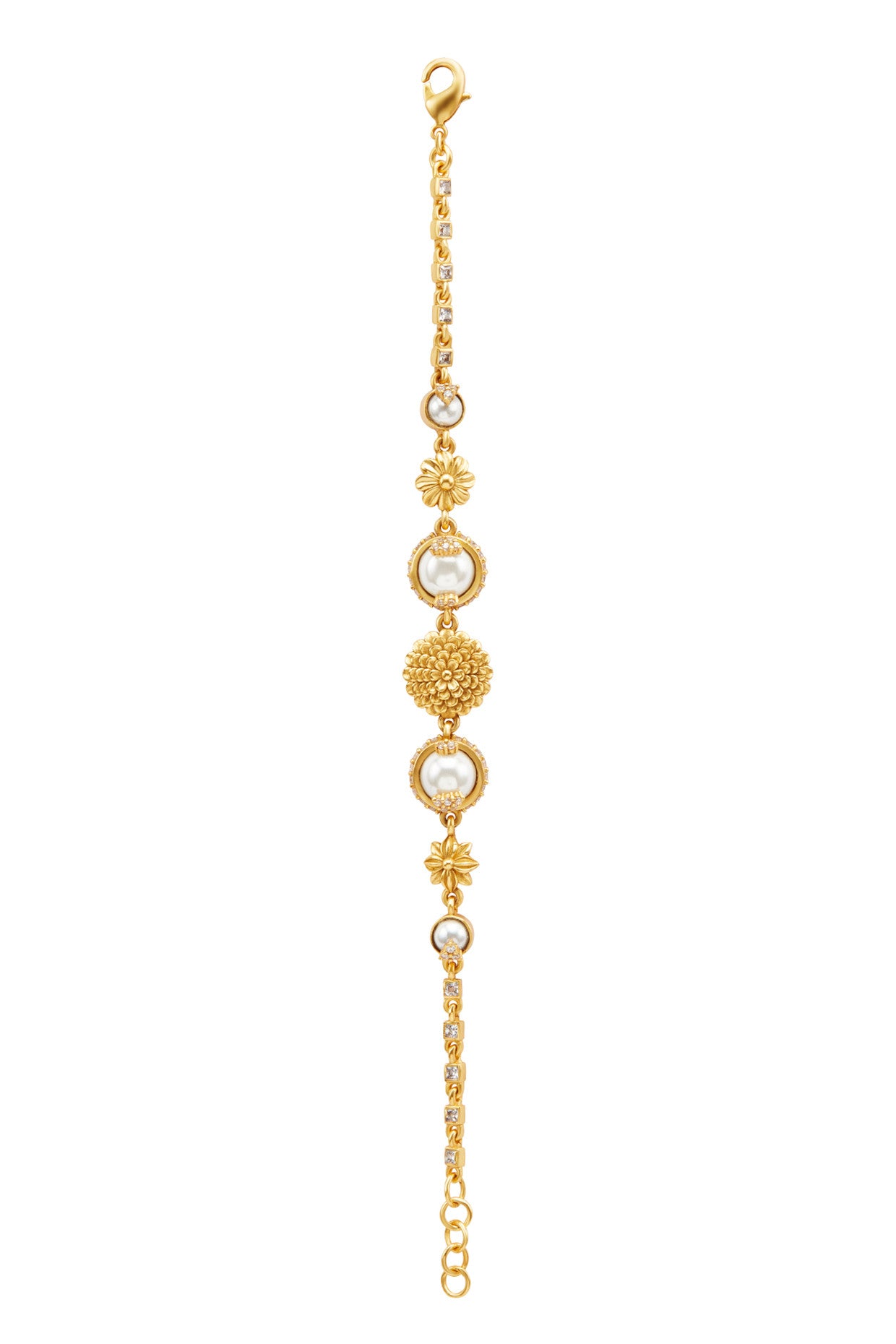 22kt Gold Plated Opaline Bracelet