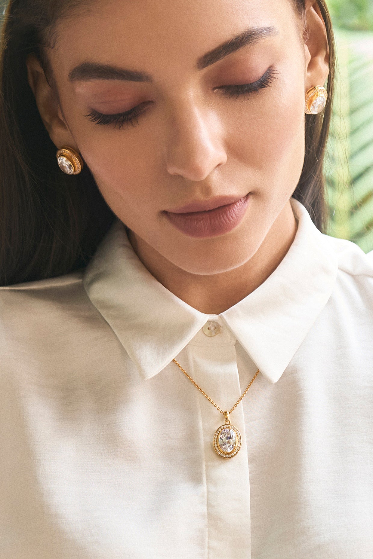 22kt Gold Plated Numsima Miniature Necklace