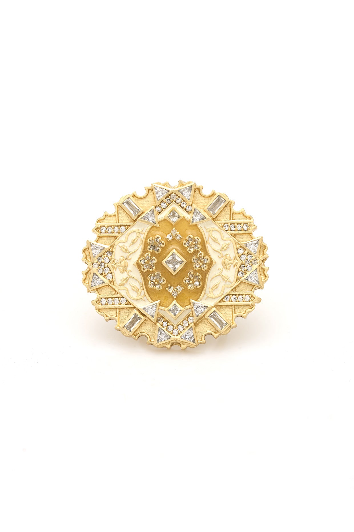22kt Gold Plated Amelia Ring