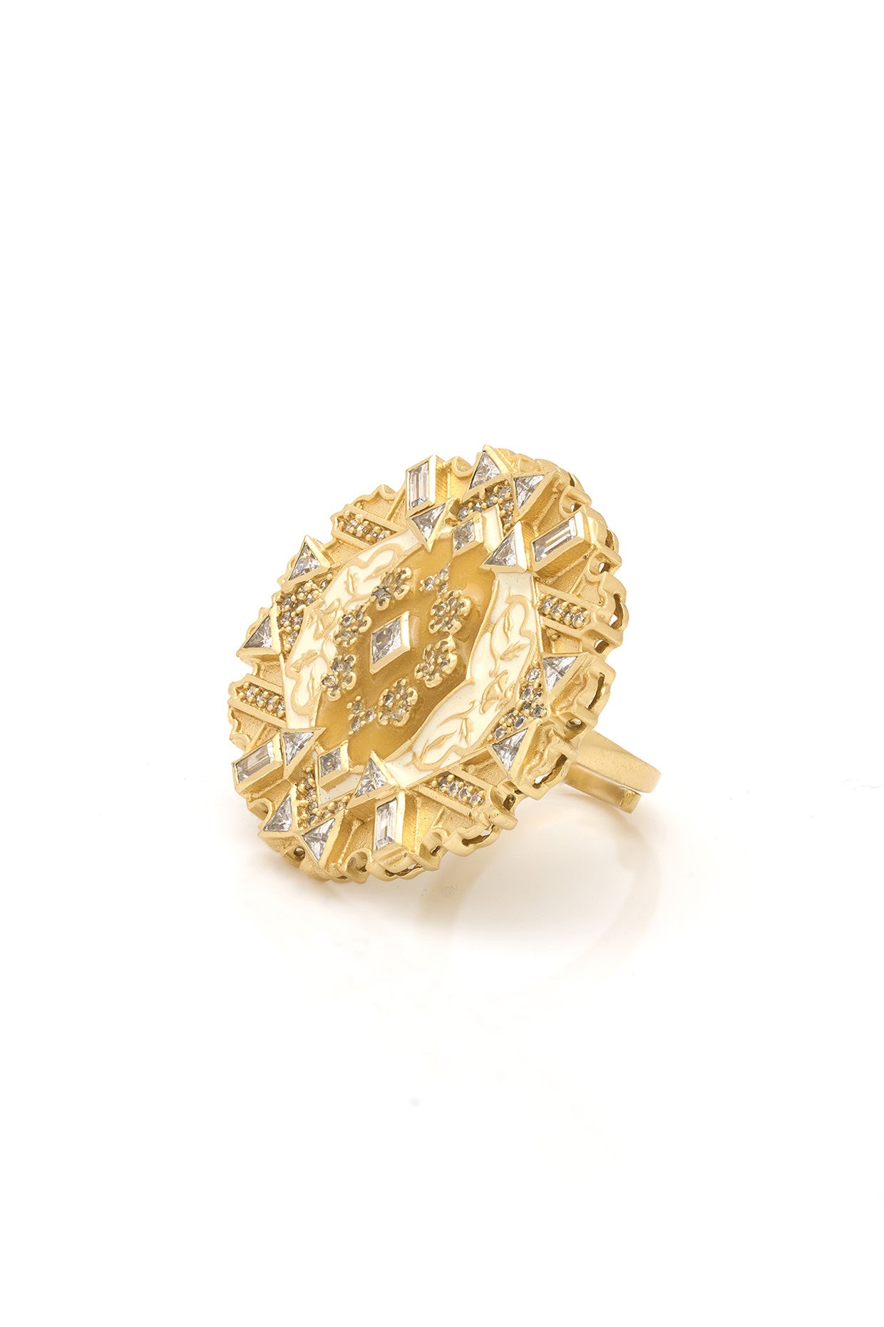 22kt Gold Plated Amelia Ring