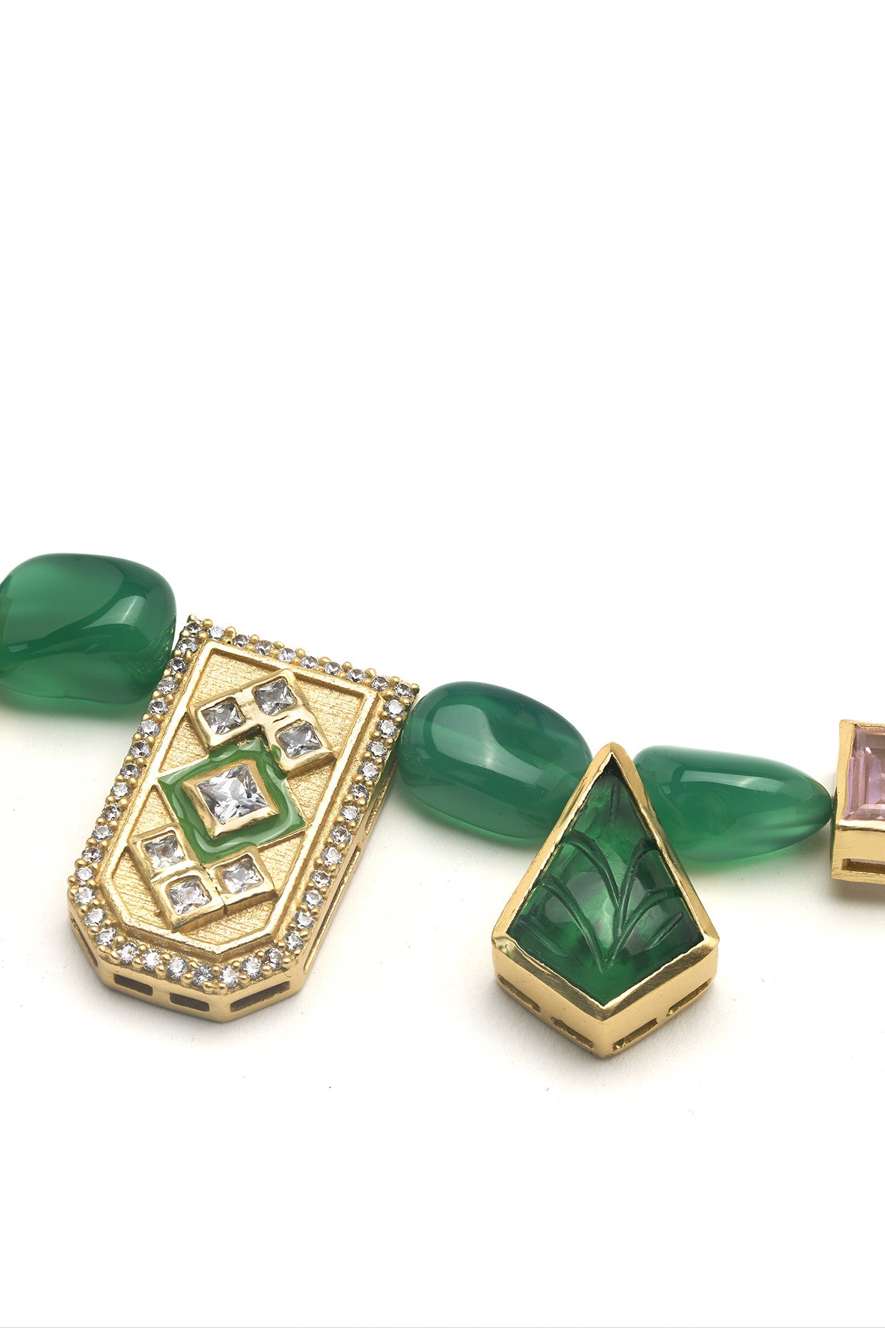 22kt Gold Plated Rumeli Dainty Necklace