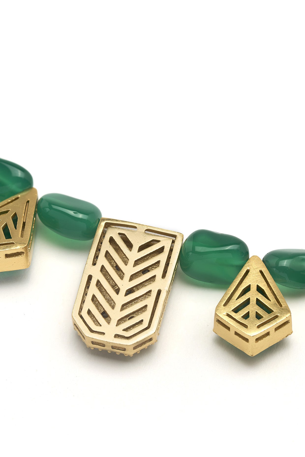 22kt Gold Plated Rumeli Dainty Necklace