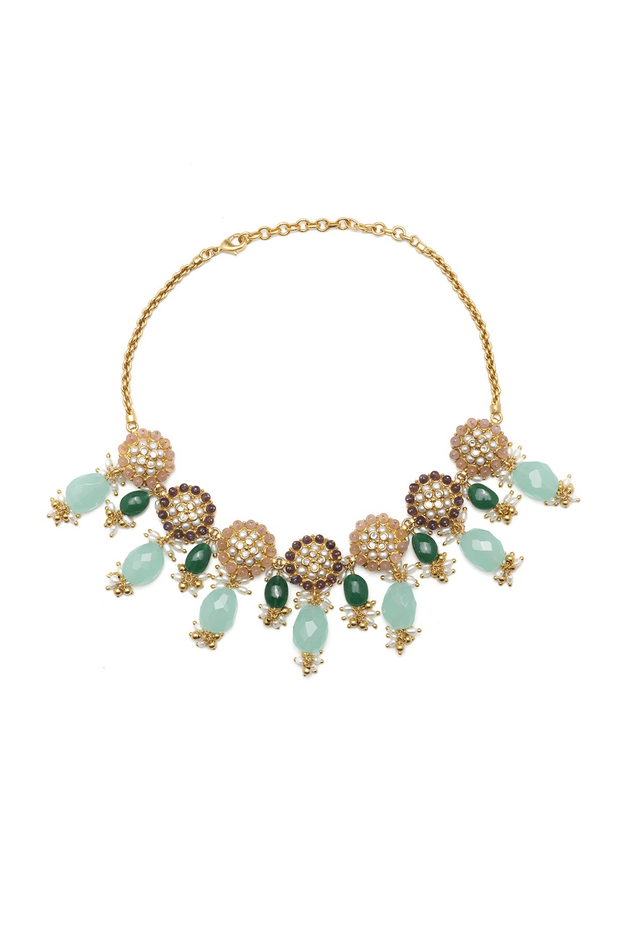 22kt Gold Plated Garden Of Eden Necklace