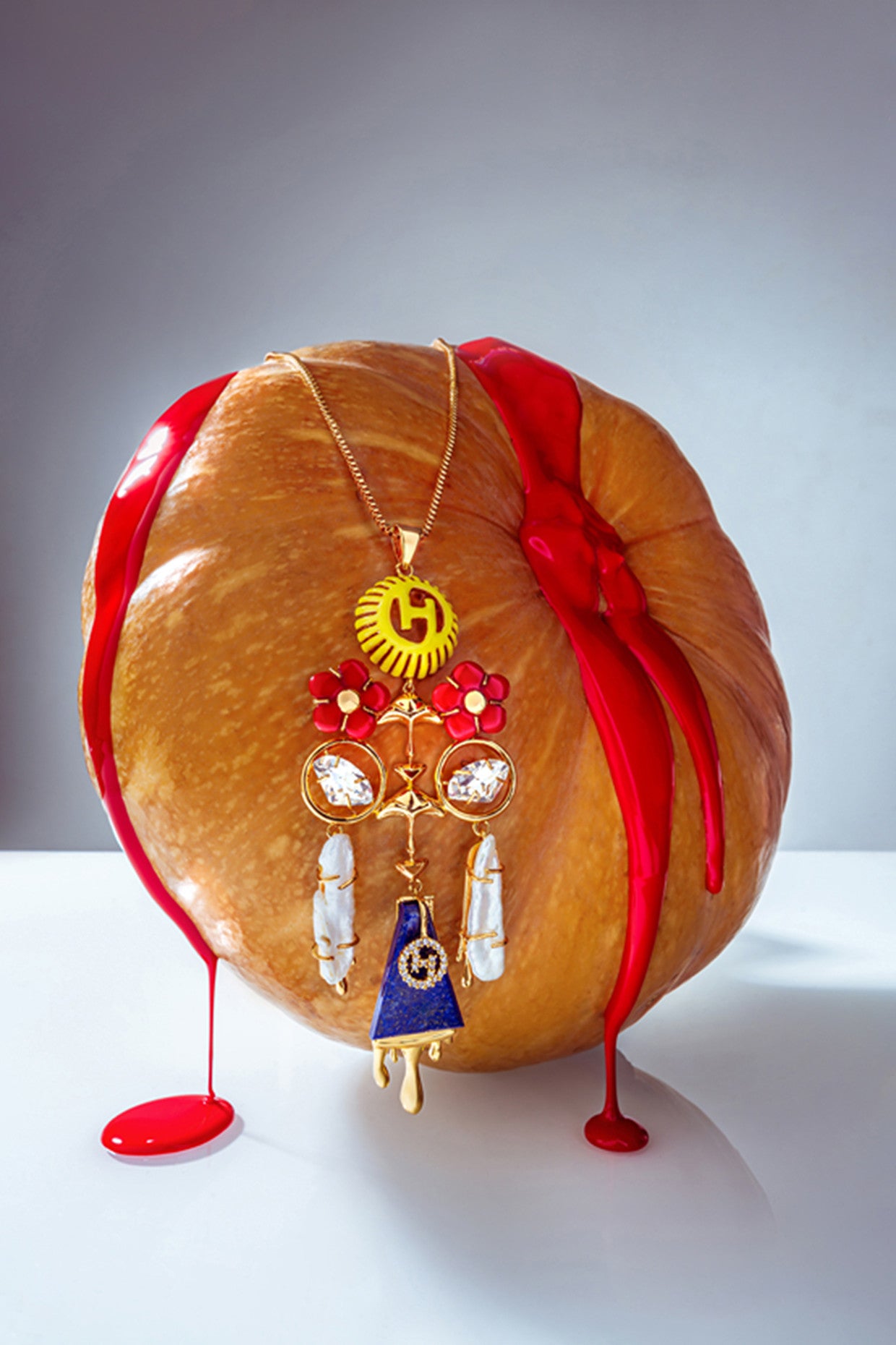 22kt Gold Plated Garden Necklace