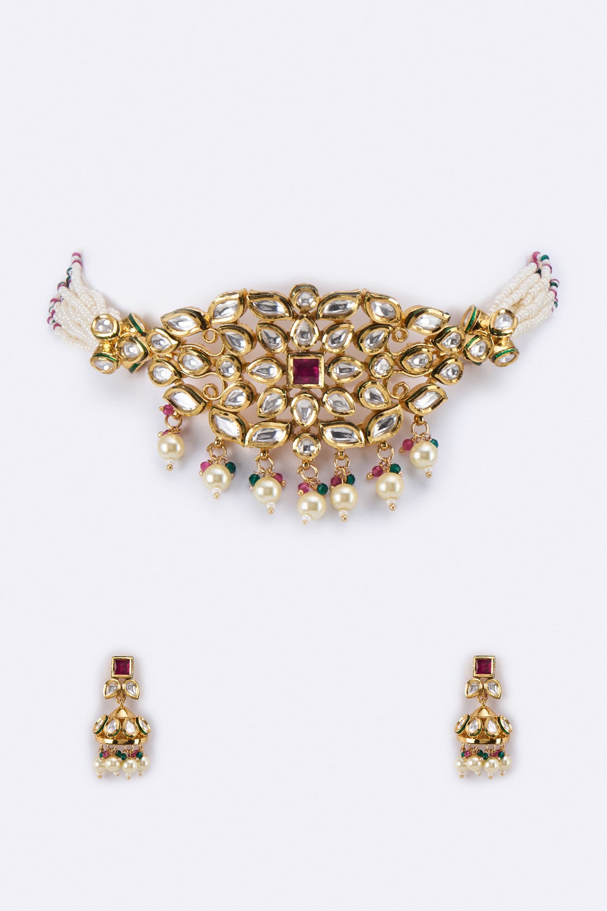 22kt Gold Plated Necklace Set