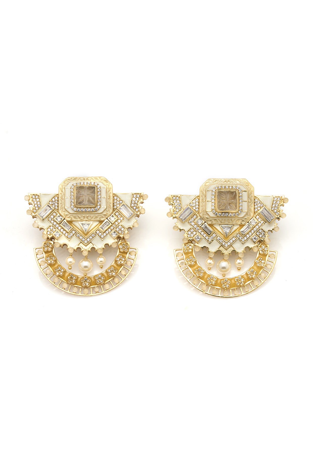 22kt Gold Plated Amelia Majestic Earrings