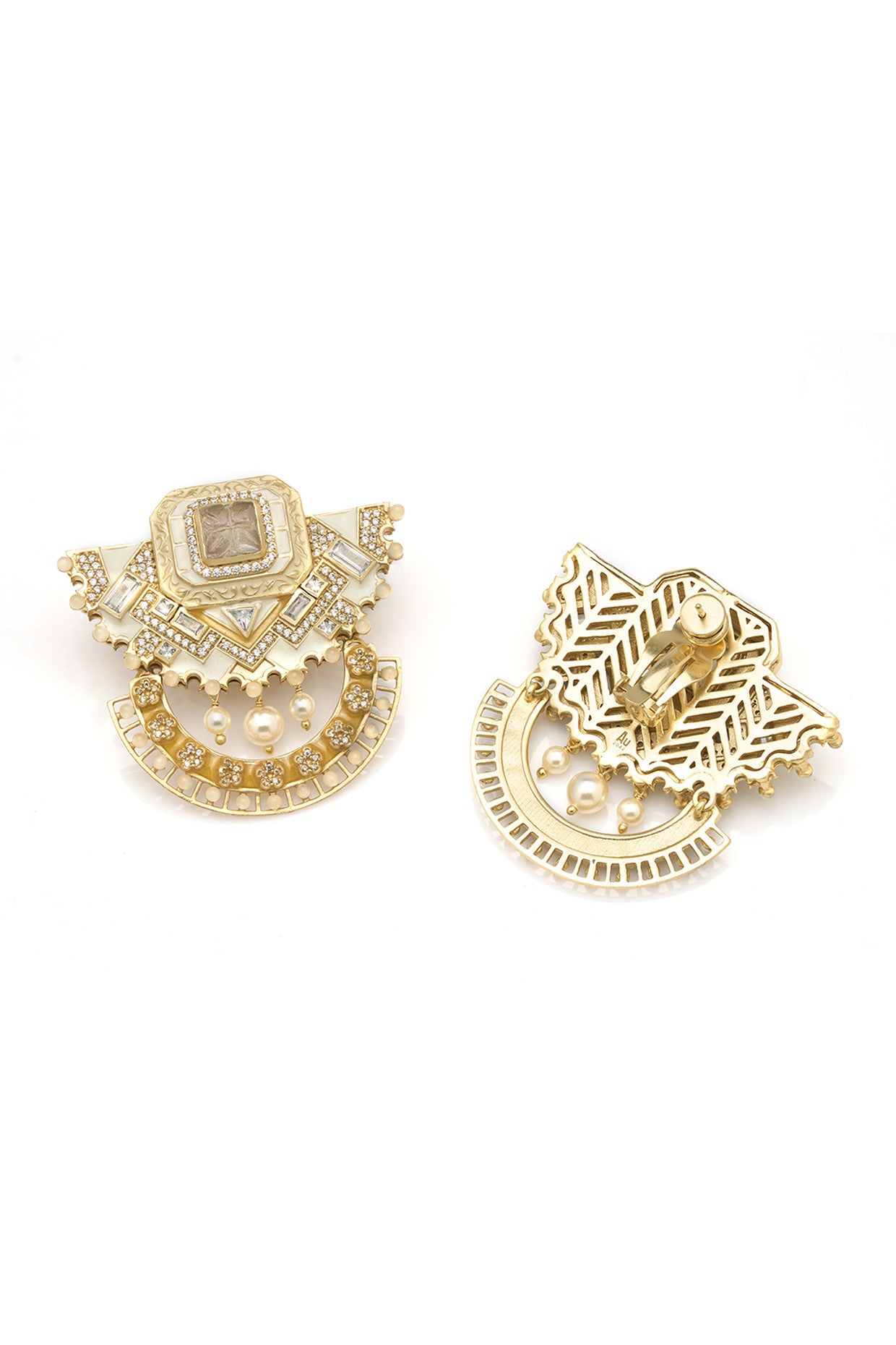 22kt Gold Plated Amelia Majestic Earrings