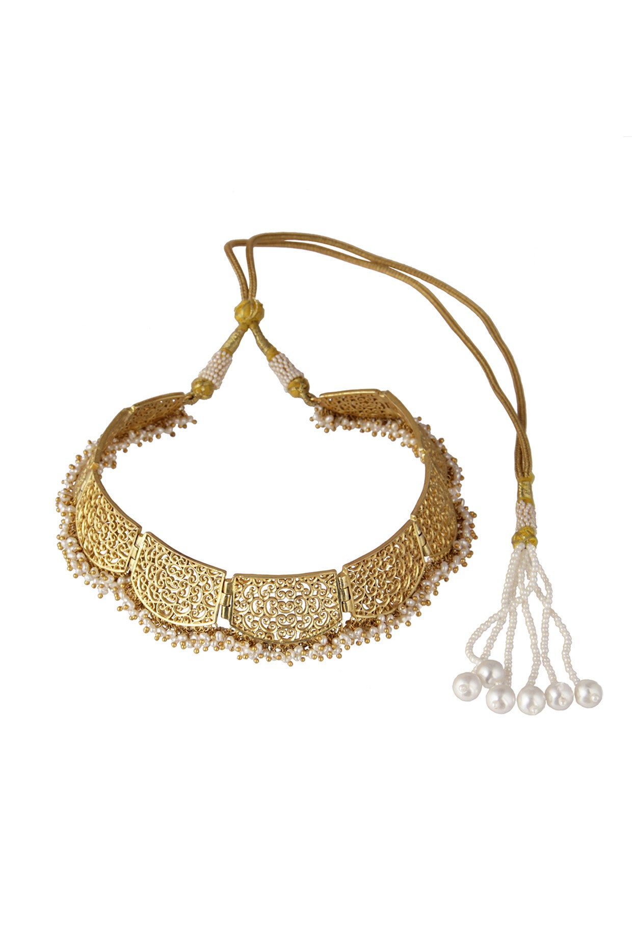 22kt Gold Plated Pearl Necklace