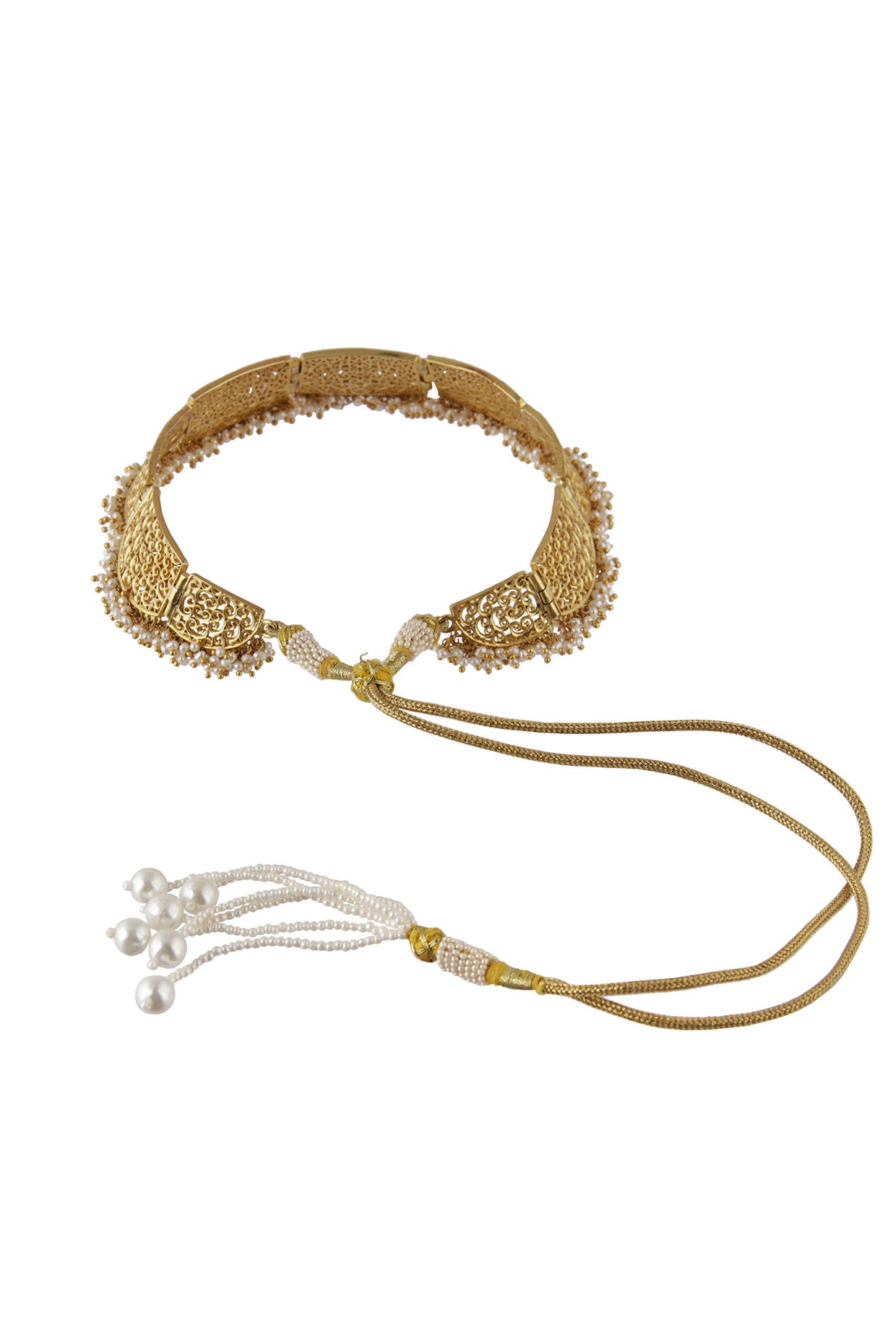 22kt Gold Plated Pearl Necklace